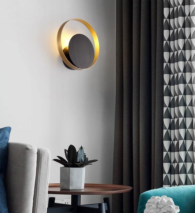 Erliren Modern Minimalist Circle Wall Lamp - Image 8