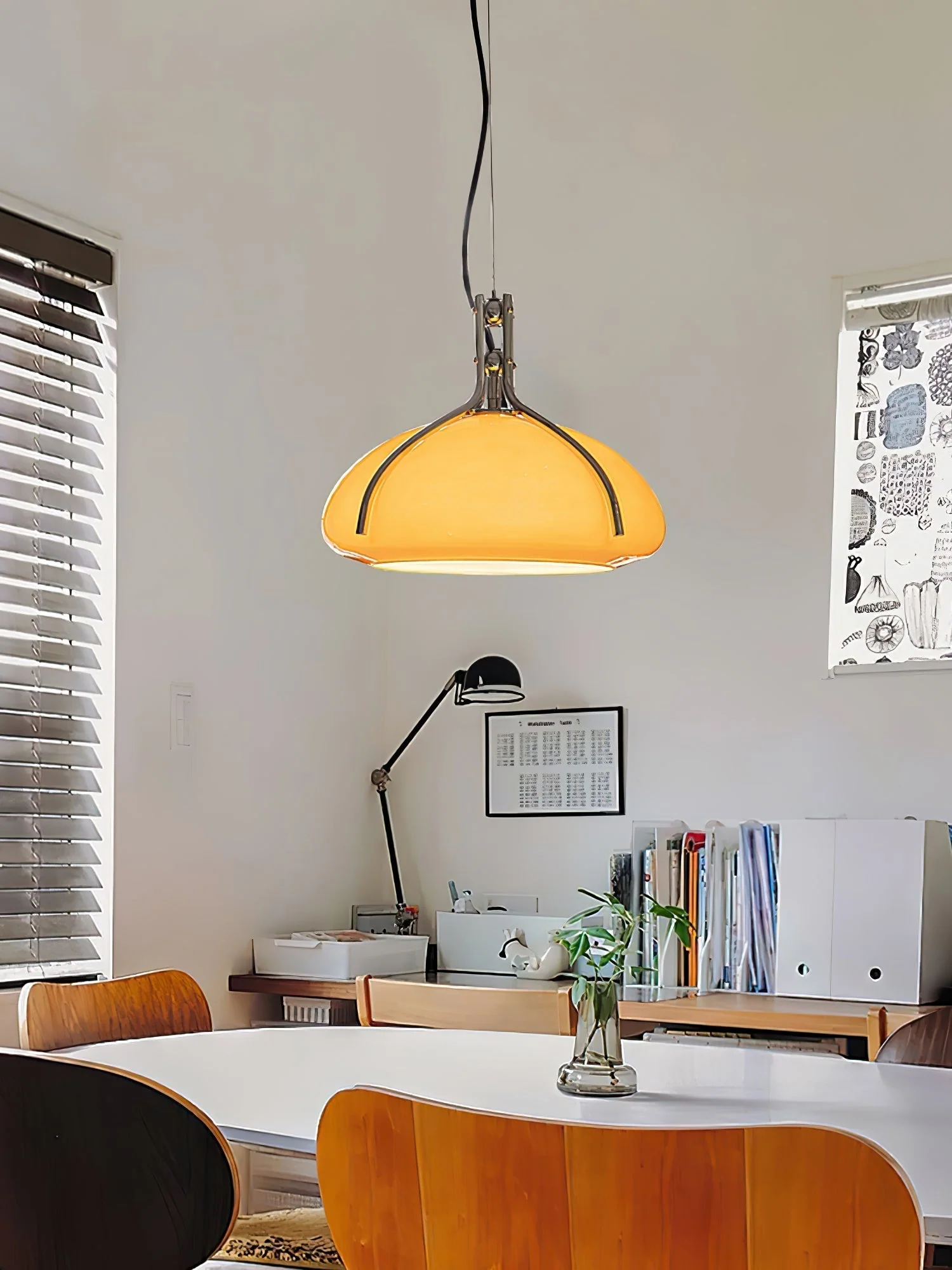 Ernorora Premium Nordic Art Glass Pendant Light - Image 3