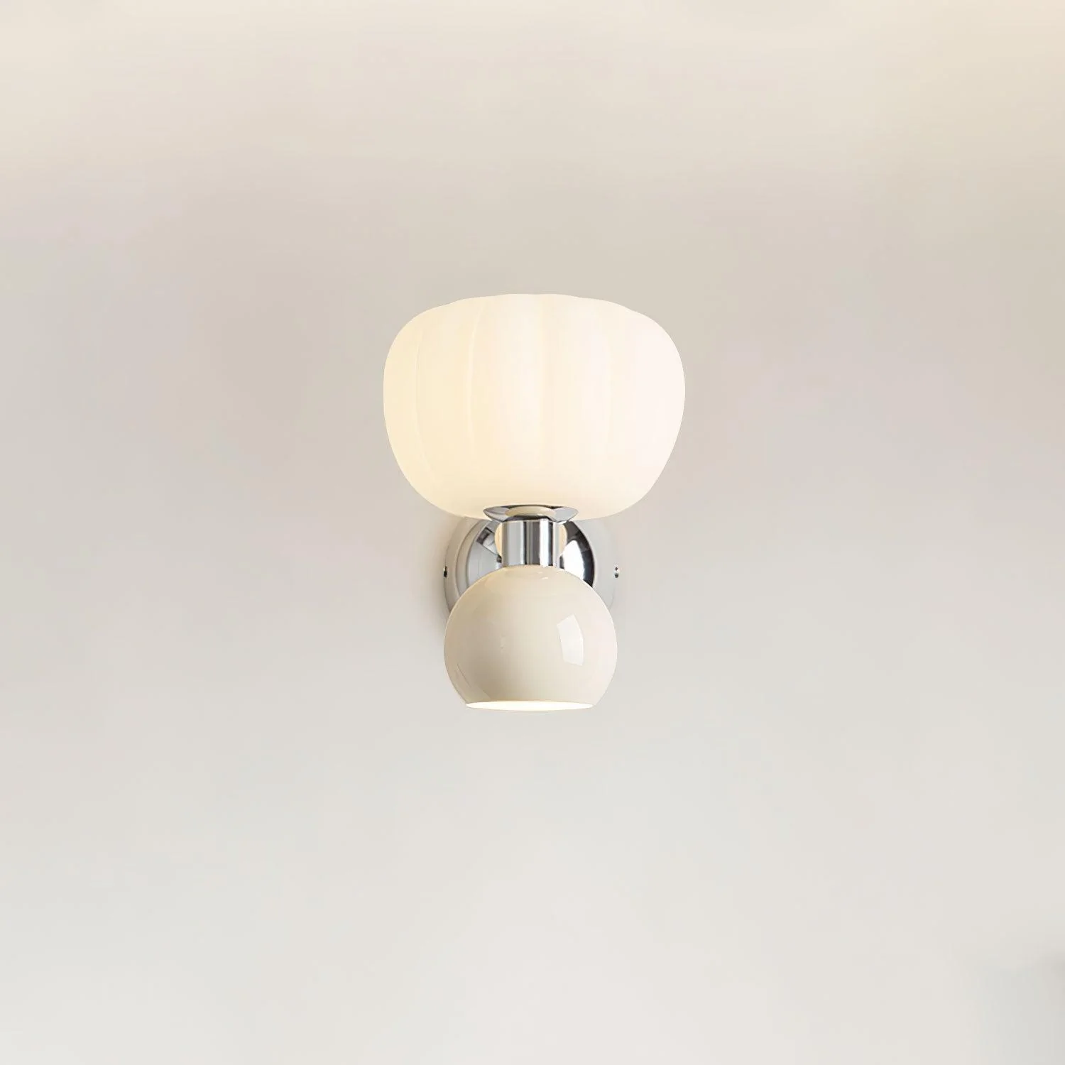 Erraeiel Nordic Art Cream Plastic Sconce Wall lamp - Image 13