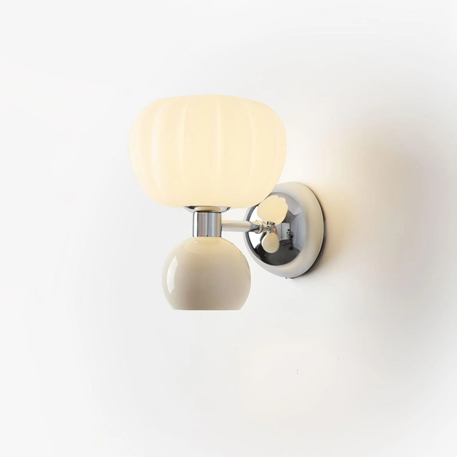 Erraeiel Nordic Art Cream Plastic Sconce Wall lamp - Image 9