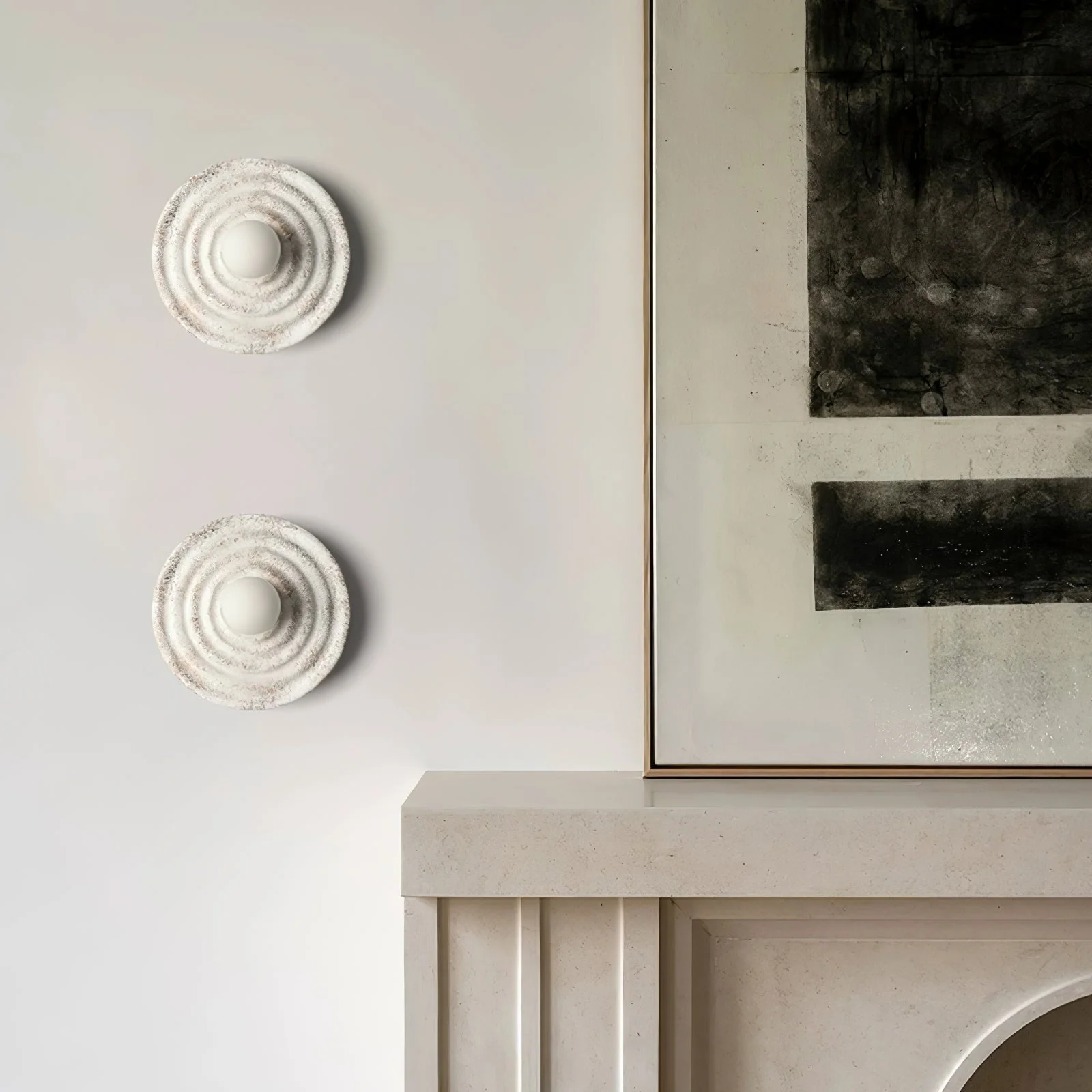 Ersila Modern Minimalist Resin Wall Lamp - Image 13