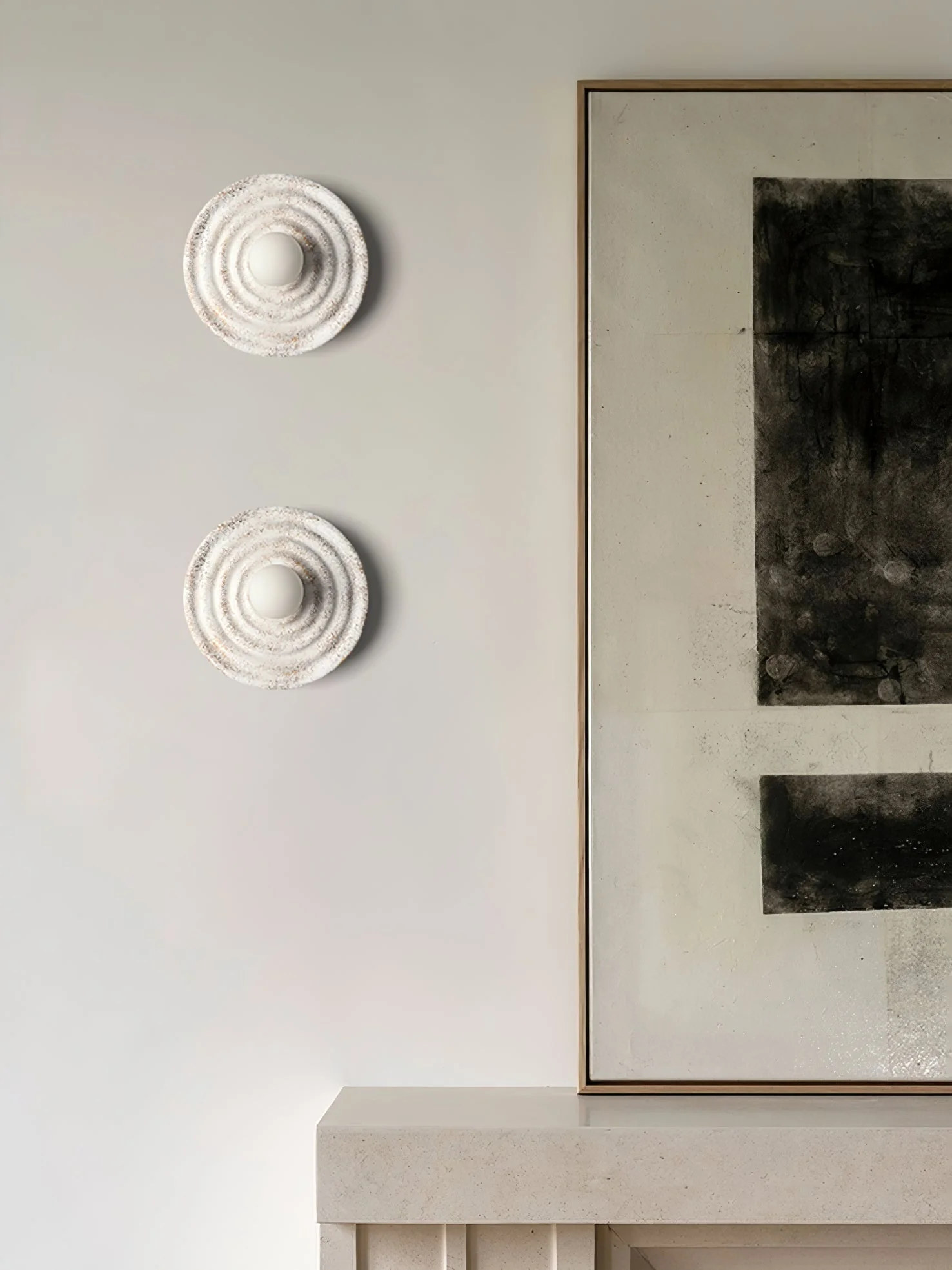 Ersila Modern Minimalist Resin Wall Lamp - Image 14