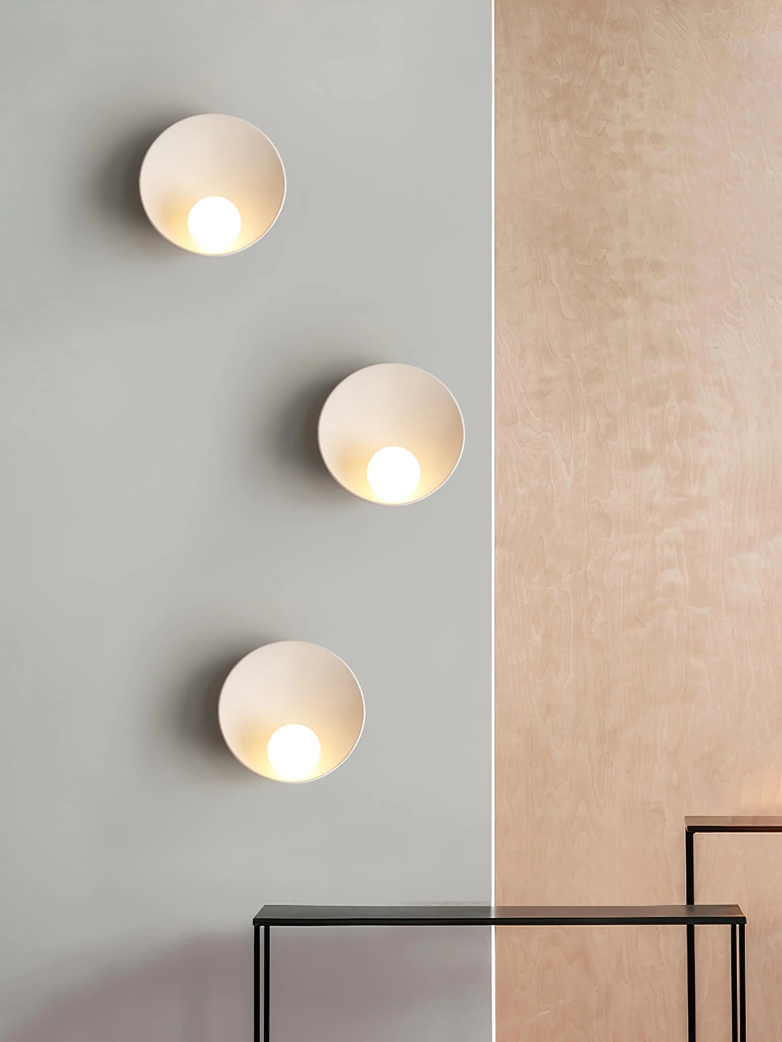Ersila Modern Minimalist Resin Wall Lamp - Image 9