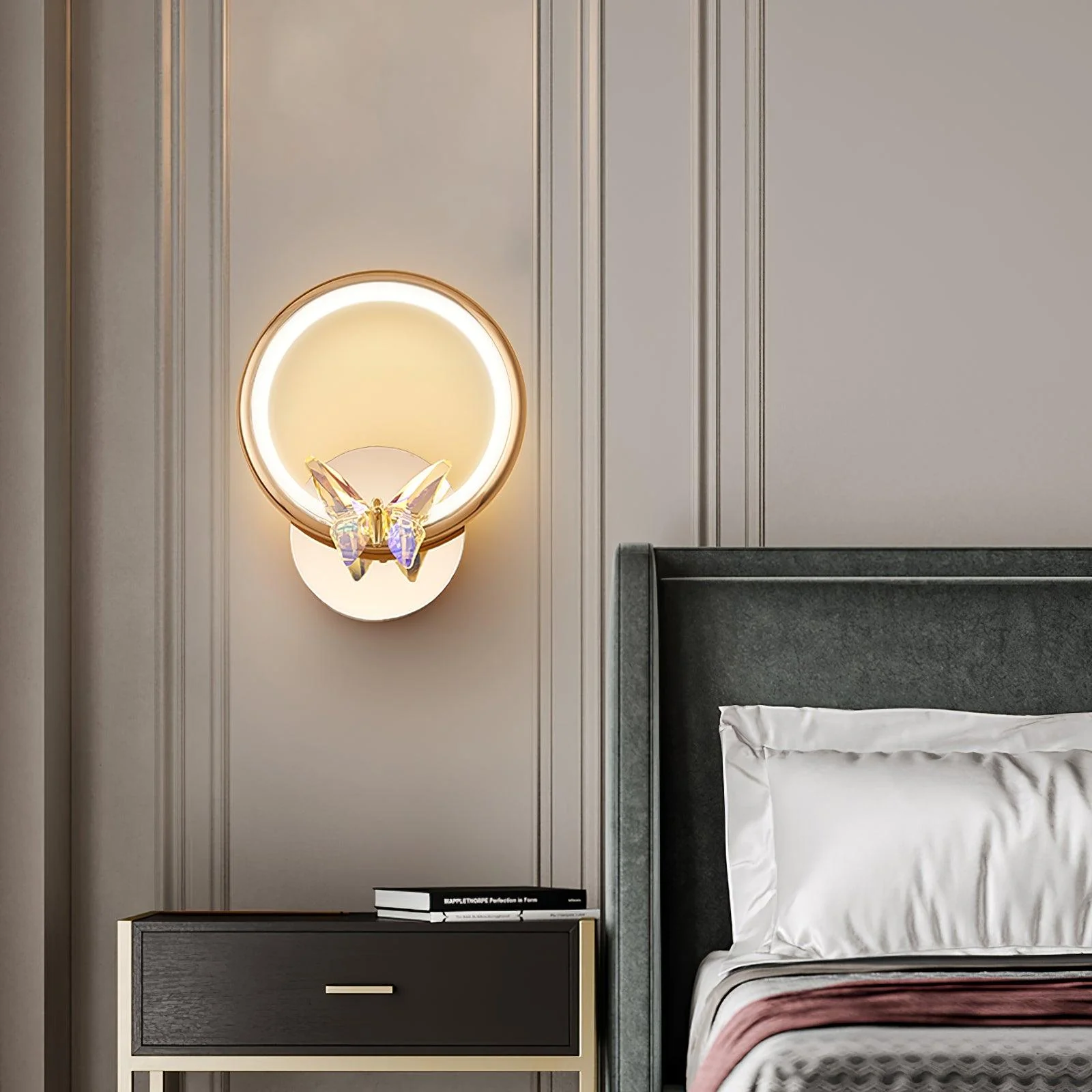 Ersoren Magic Butterfly Crystal Wall Light - Image 11