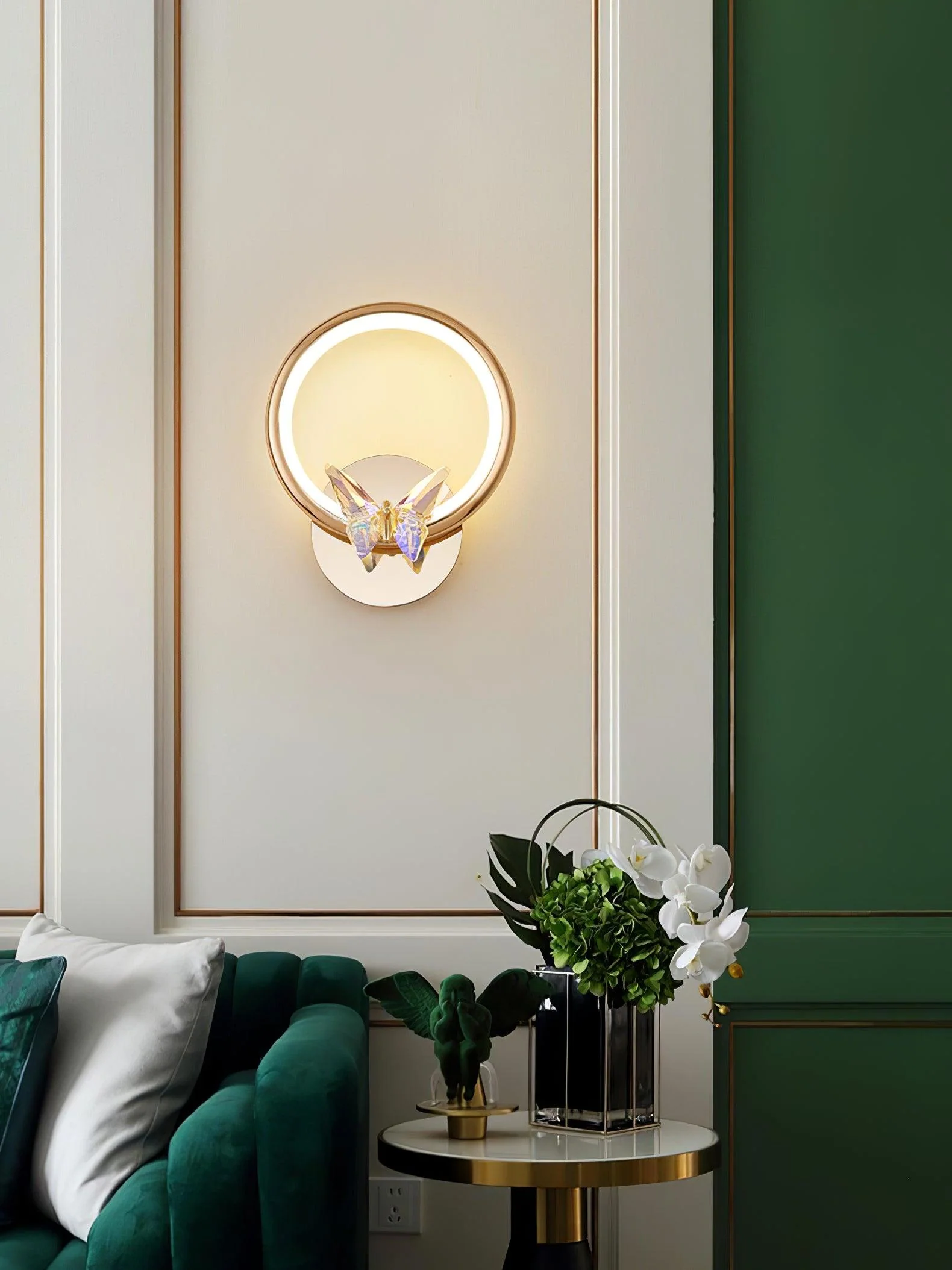 Ersoren Magic Butterfly Crystal Wall Light - Image 16