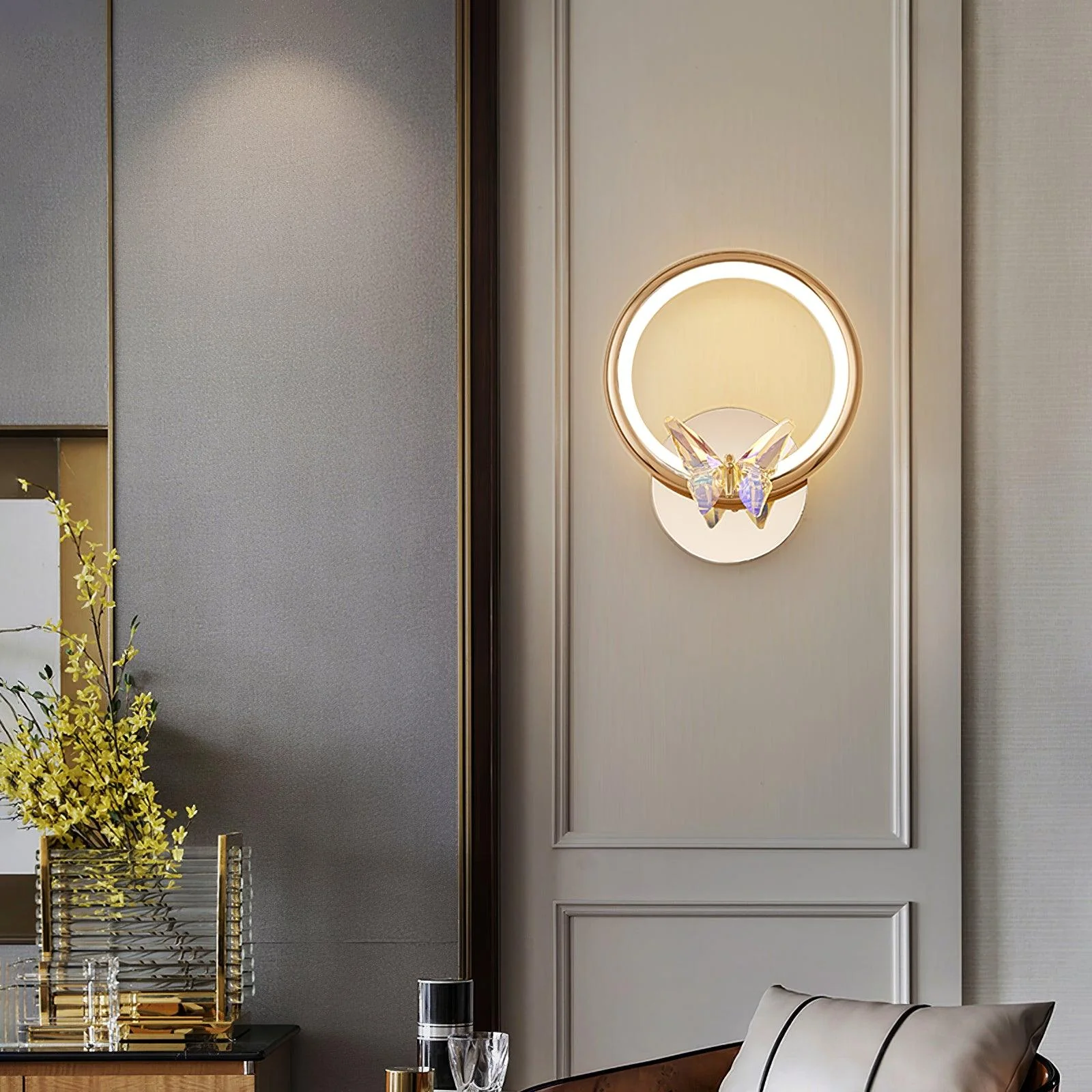 Ersoren Magic Butterfly Crystal Wall Light - Image 6