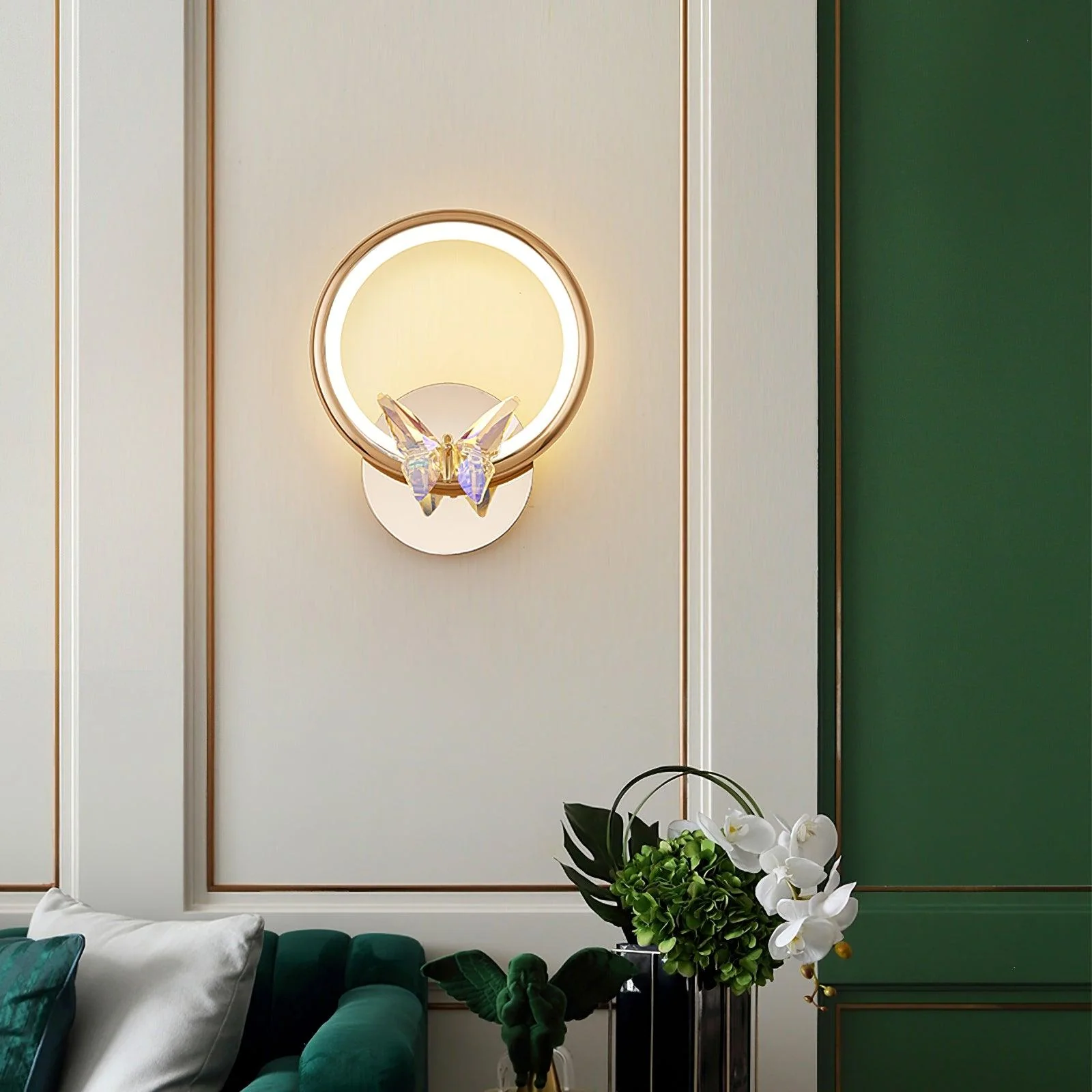 Ersoren Magic Butterfly Crystal Wall Light - Image 7