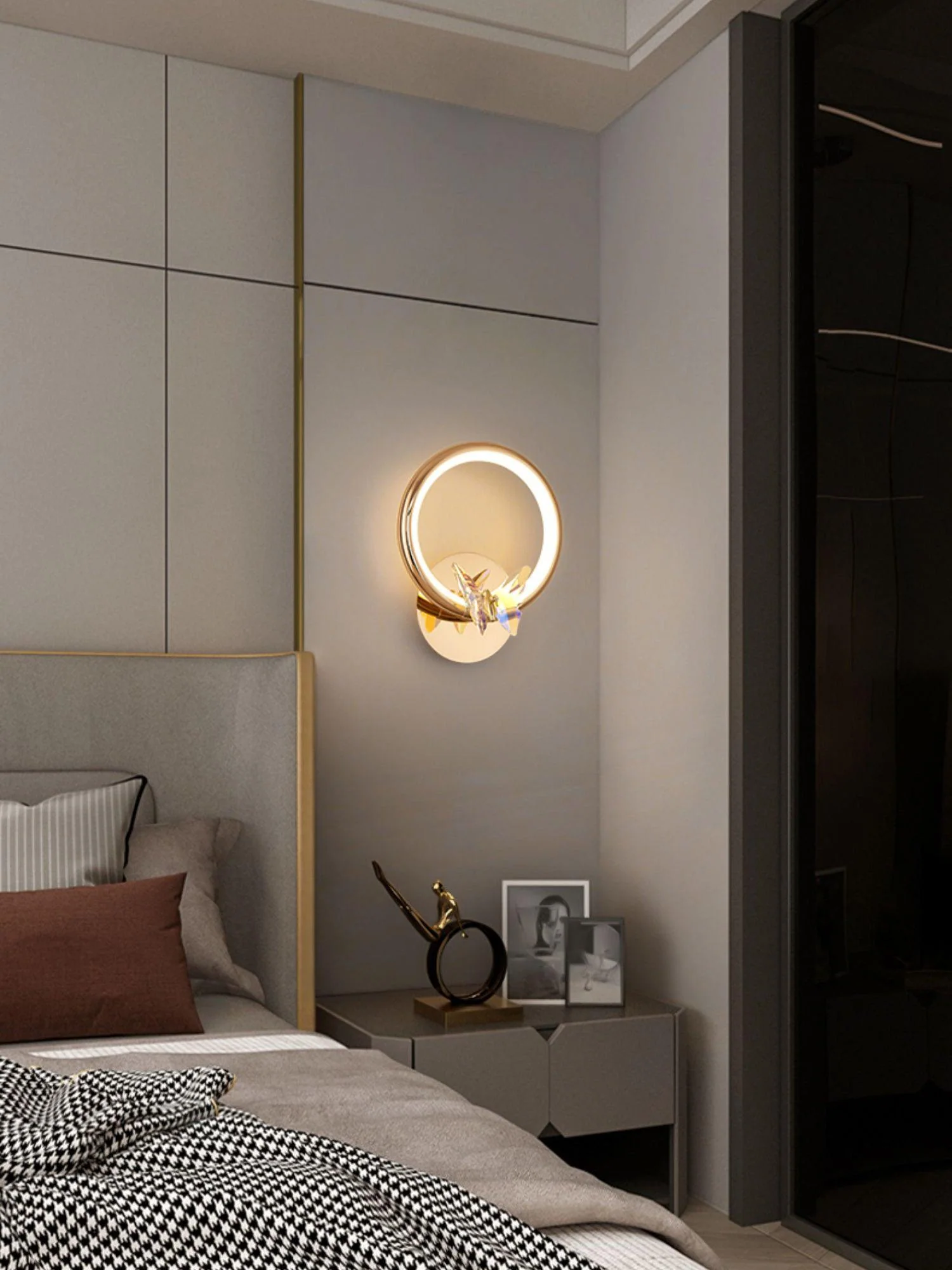 Ersoren Magic Butterfly Crystal Wall Light - Image 8