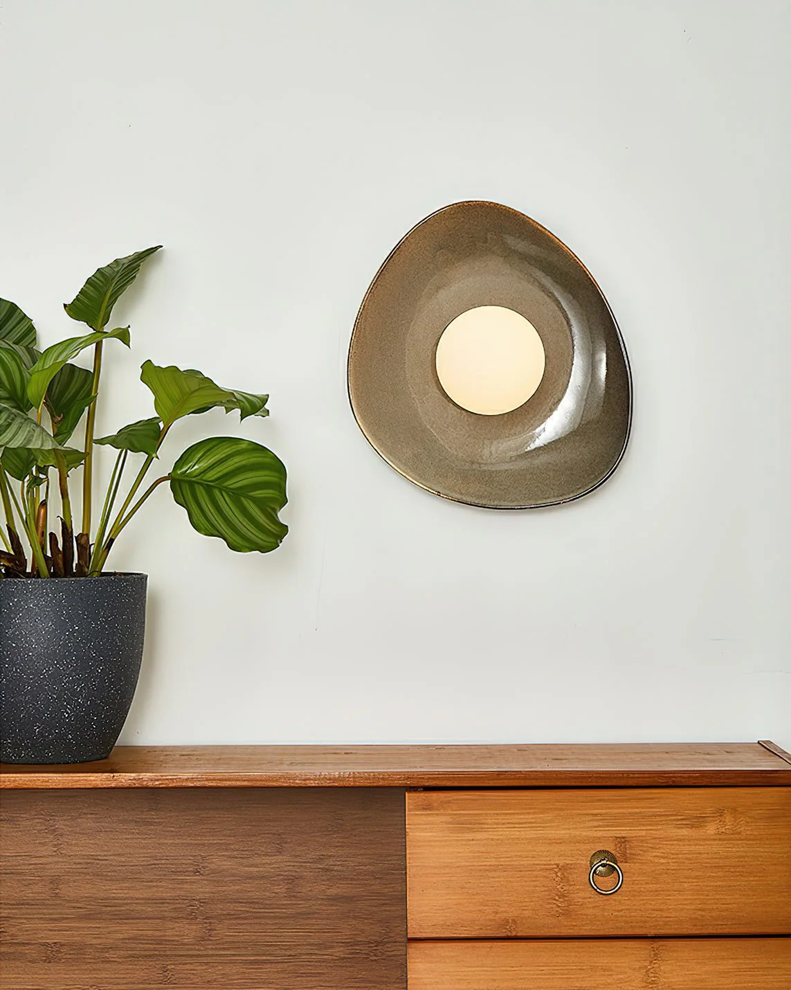 Ertalila Elegance Pebble Disc Ceramics Wall Light - Image 14