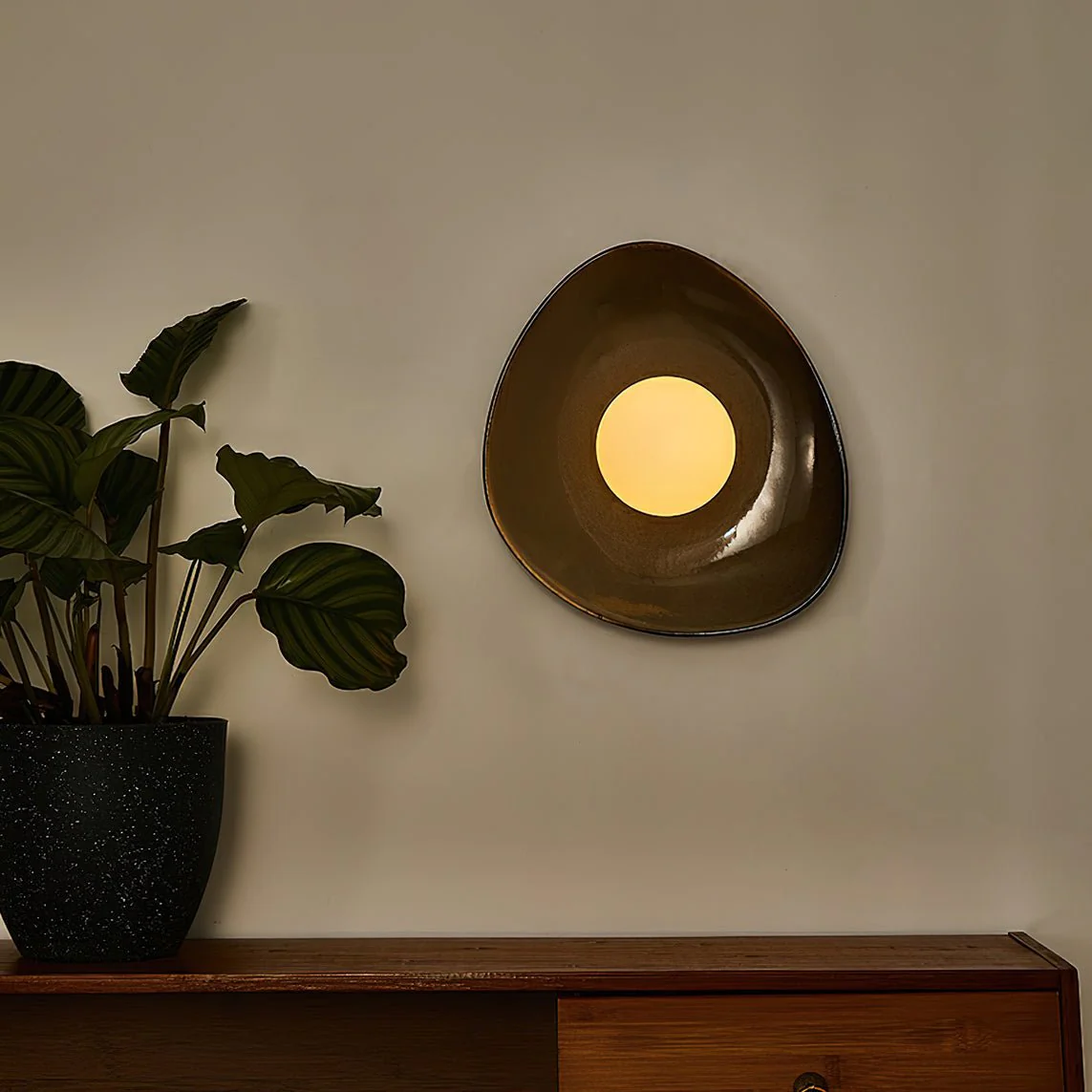 Ertalila Elegance Pebble Disc Ceramics Wall Light - Image 18
