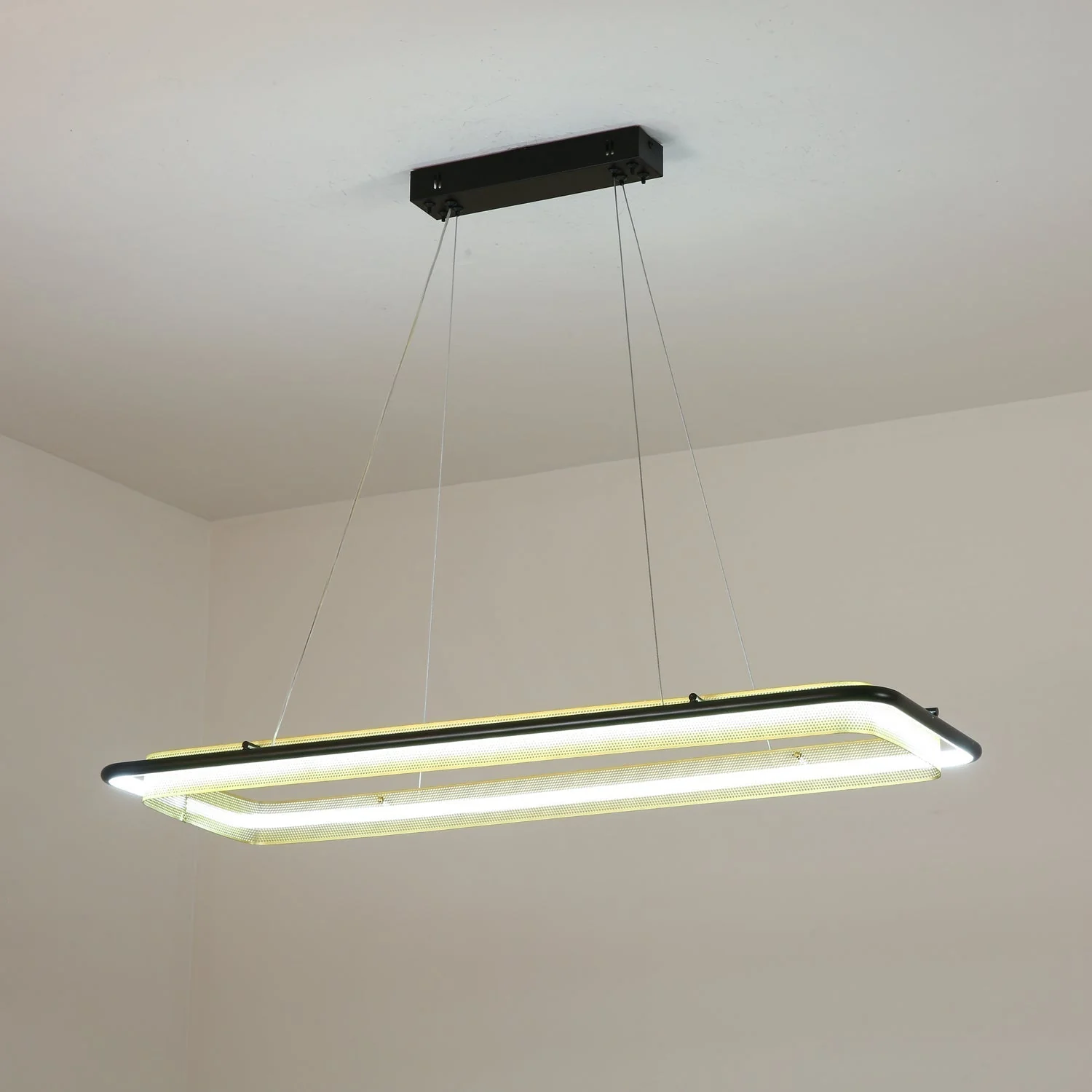 Erveliel Modern Minimalist LED Round Chandelier - Image 10