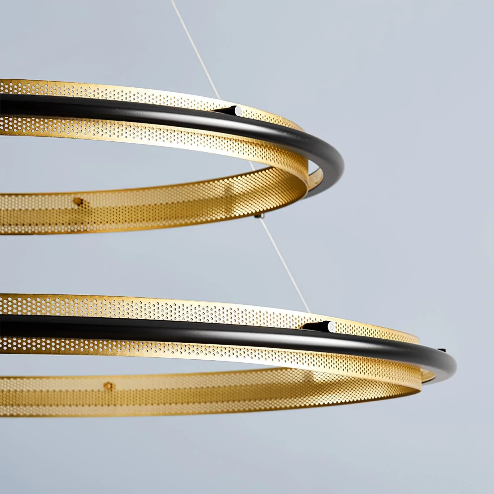 Erveliel Modern Minimalist LED Round Chandelier - Image 30