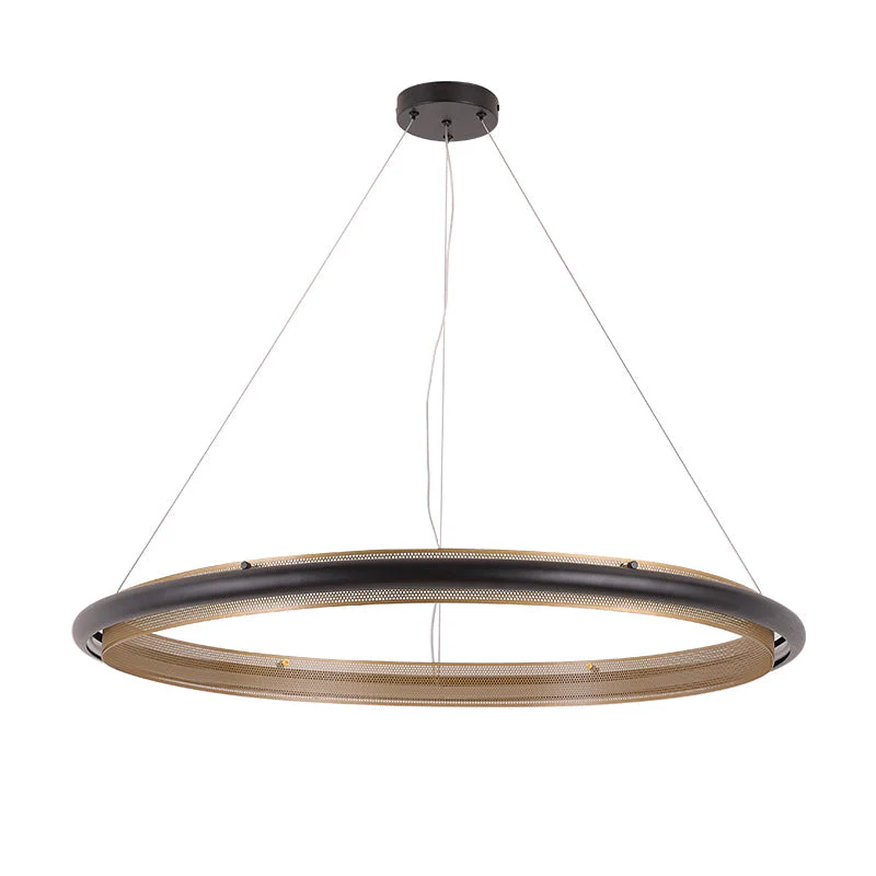 Erveliel Modern Minimalist LED Round Chandelier - Image 38
