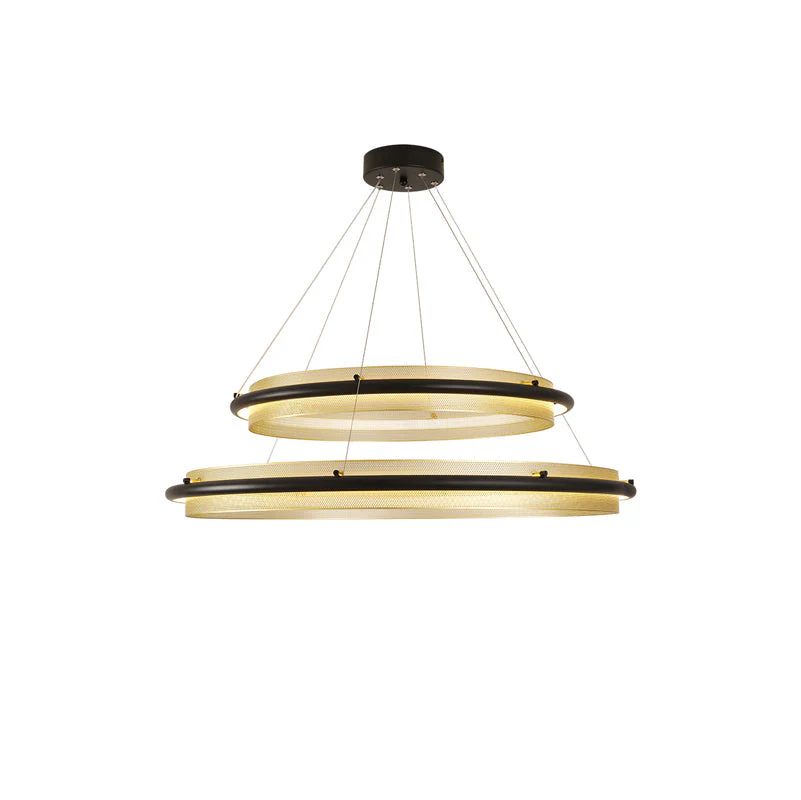 Erveliel Modern Minimalist LED Round Chandelier - Image 41