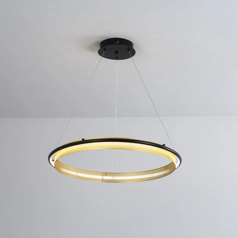 Erveliel Modern Minimalist LED Round Chandelier - Image 42