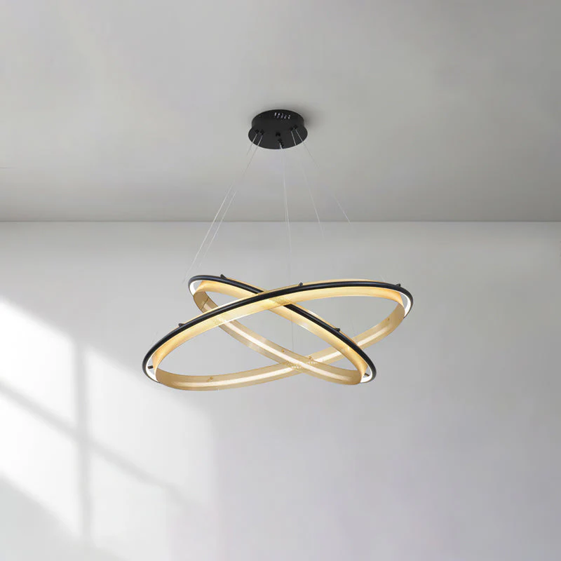 Erveliel Modern Minimalist LED Round Chandelier - Image 50