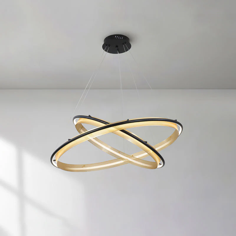 Erveliel Modern Minimalist LED Round Chandelier - Image 68