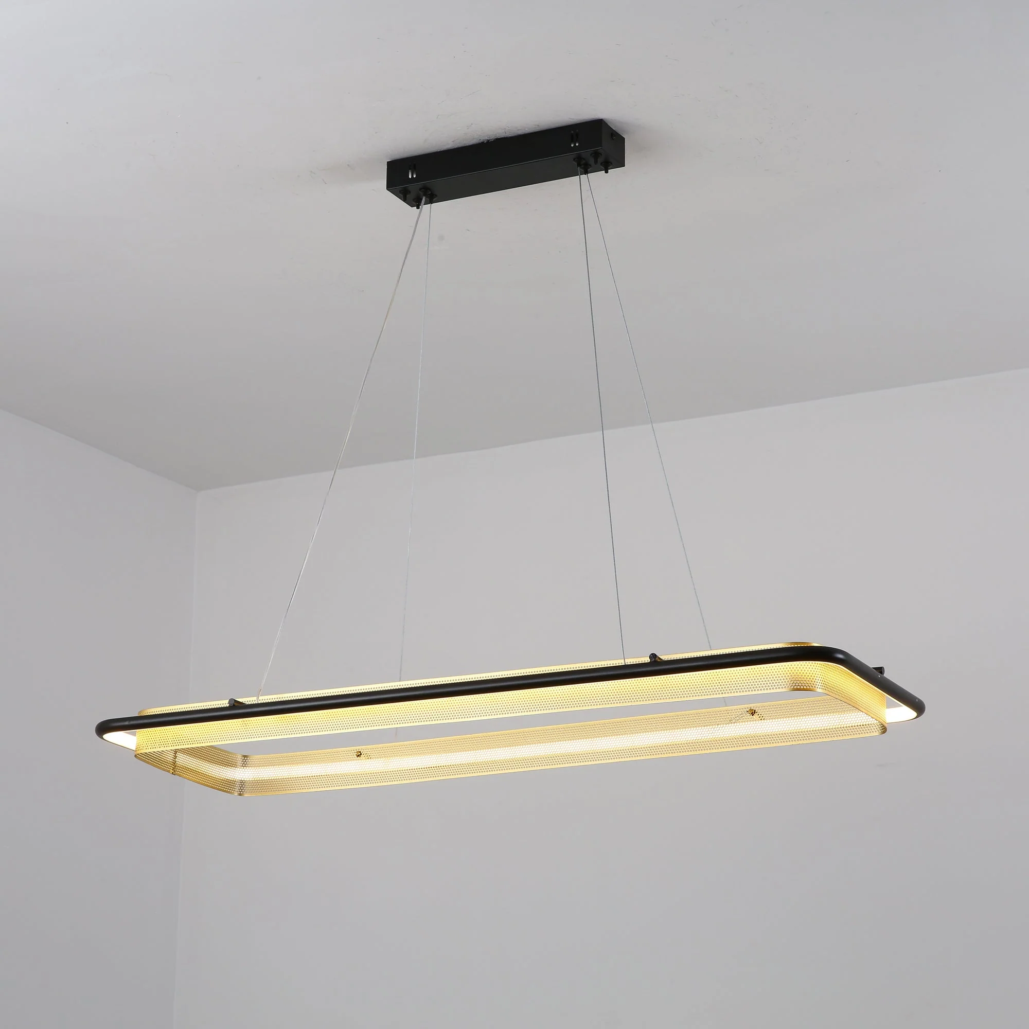 Erveliel Modern Minimalist LED Round Chandelier - Image 7