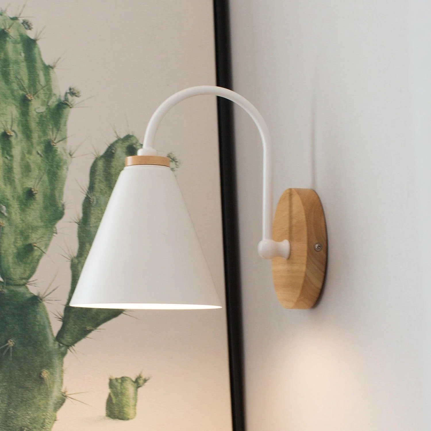 Erzoris Unique Classic Wooden Wall Lamp - Image 14