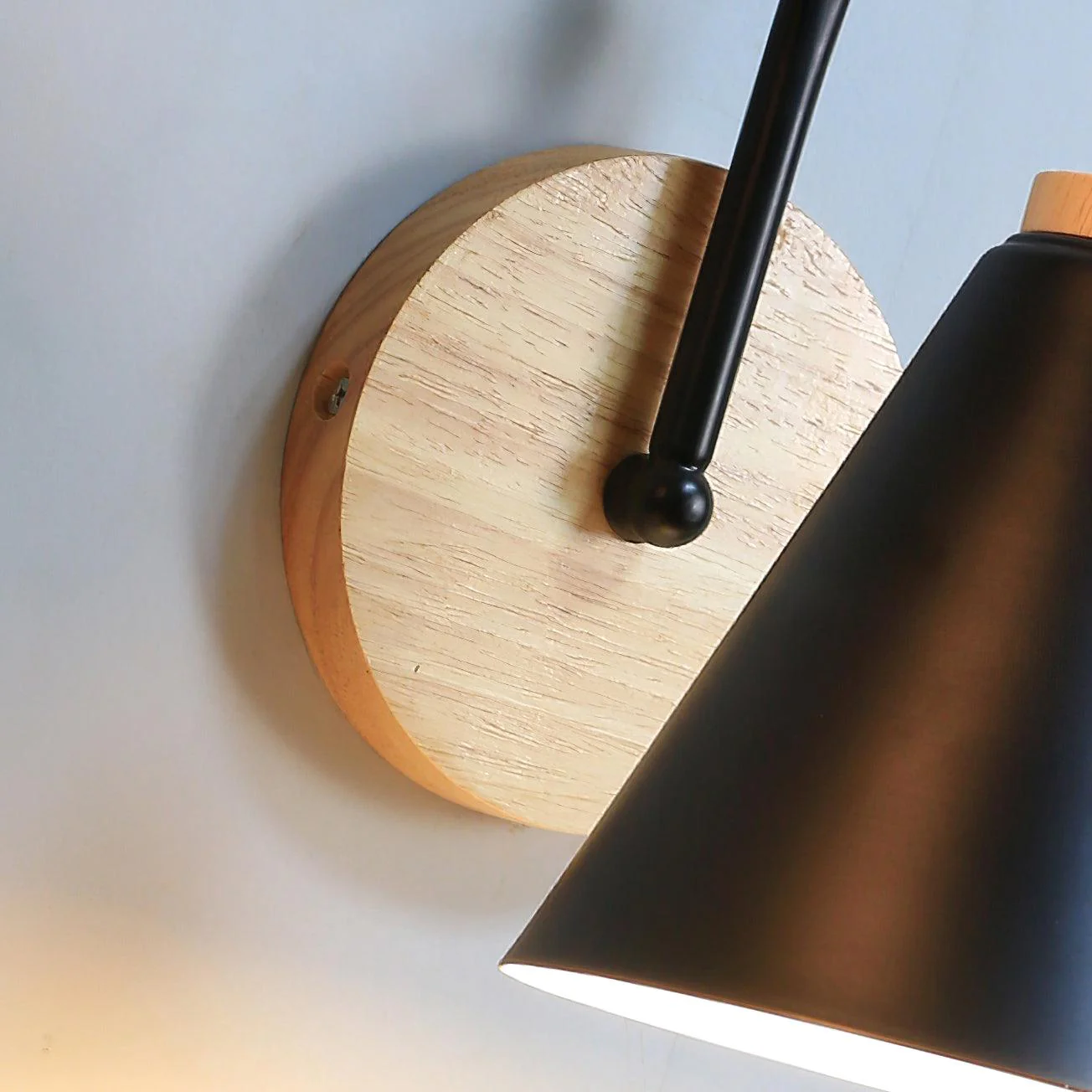 Erzoris Unique Classic Wooden Wall Lamp - Image 21