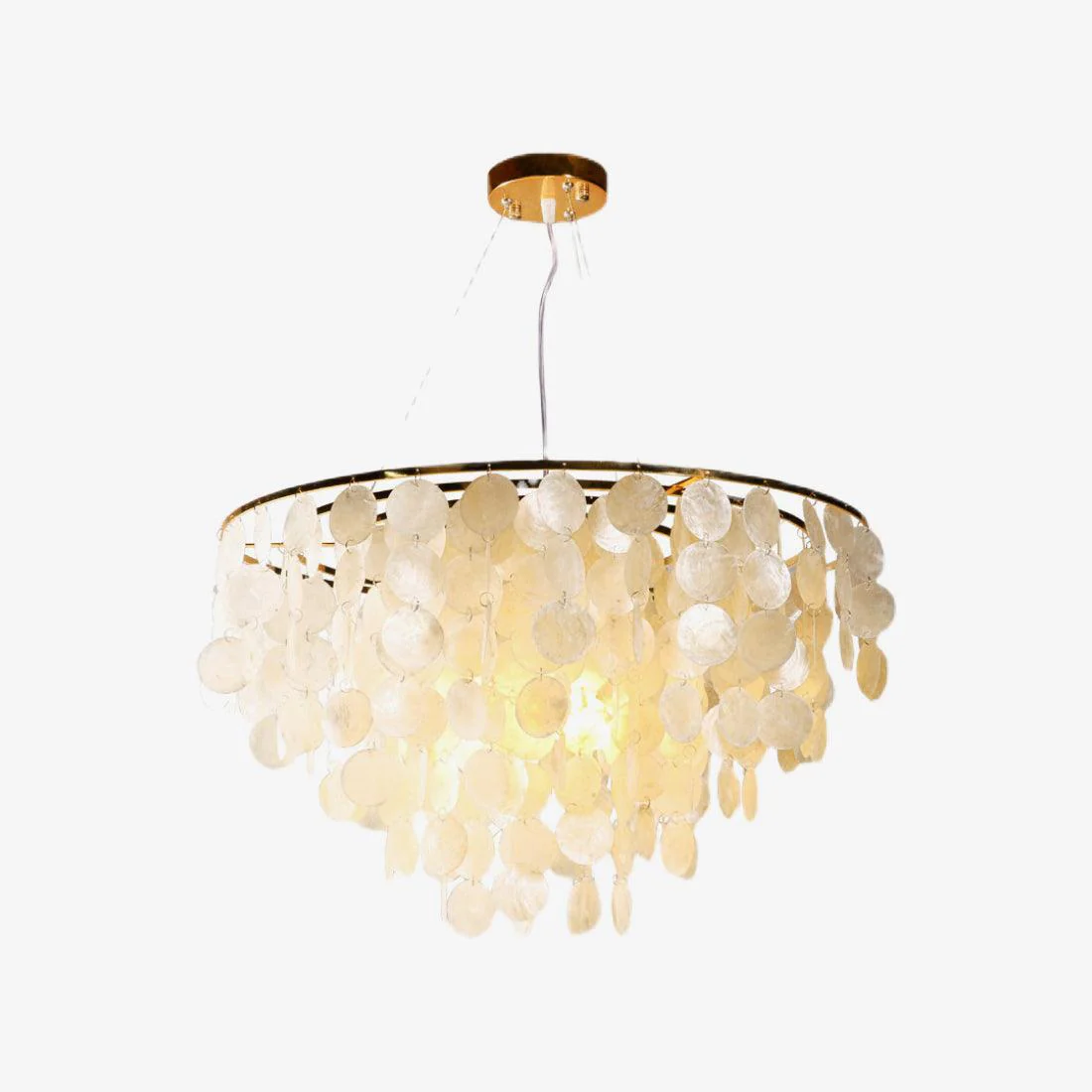 Esileth Postmodern Luxury Shell Wind Chime Chandelier - Image 2