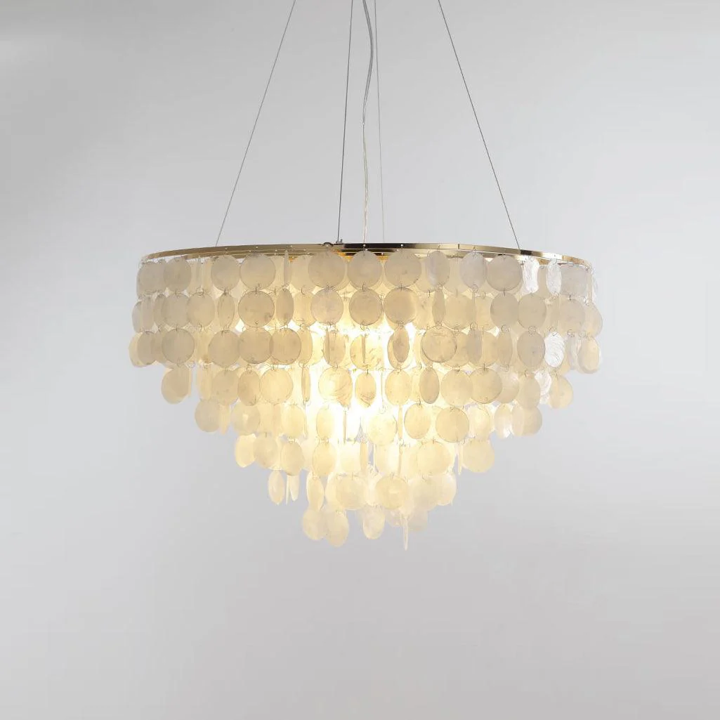 Esileth Postmodern Luxury Shell Wind Chime Chandelier - Image 4