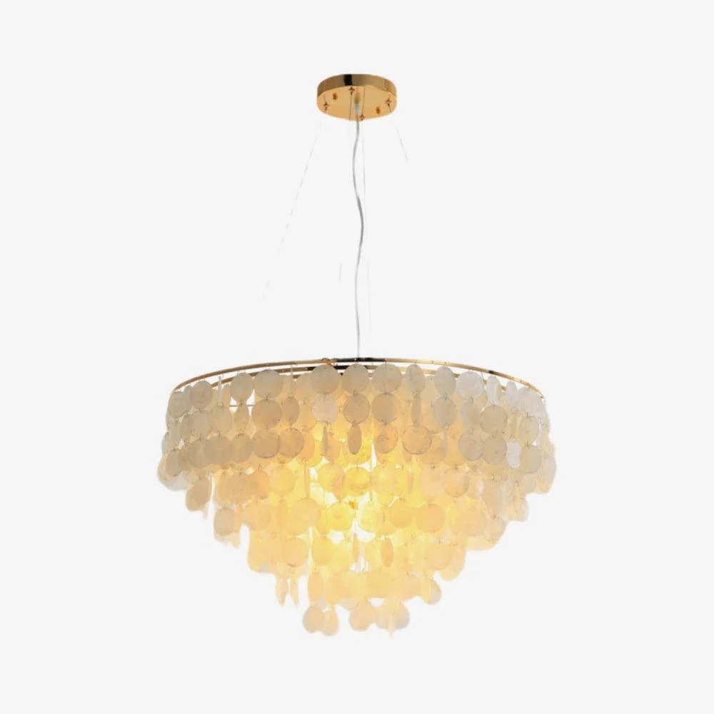 Esileth Postmodern Luxury Shell Wind Chime Chandelier - Image 9
