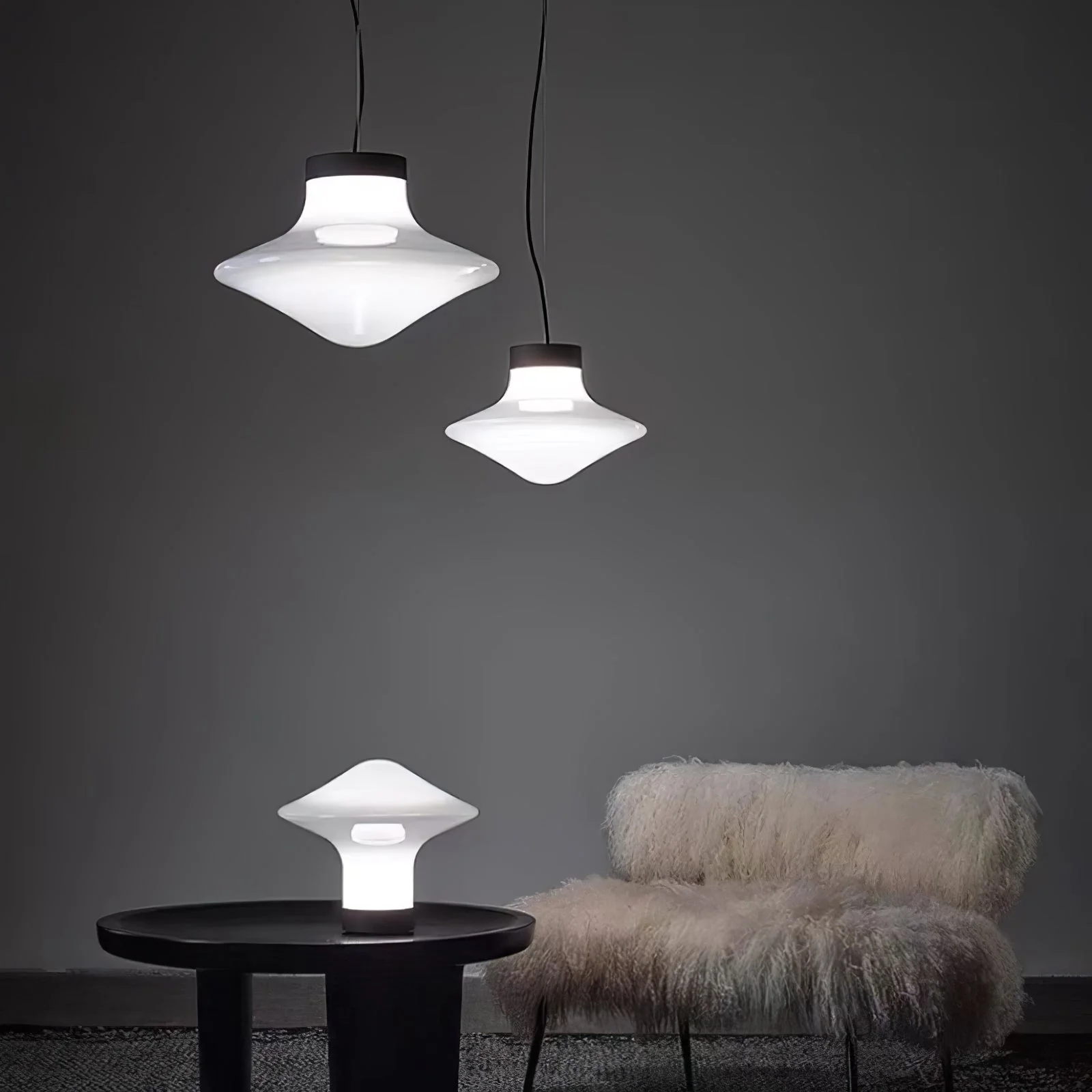 Esoleth Premium Nordic Art Glass Pendant Lamp - Image 11