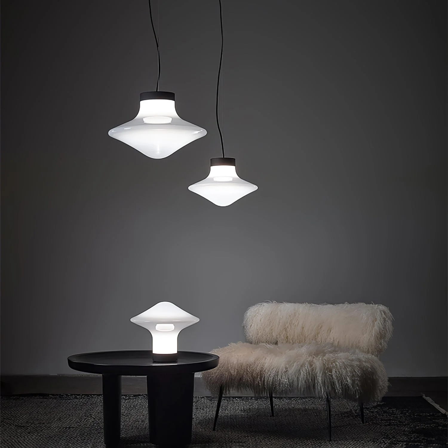 Esoleth Premium Nordic Art Glass Pendant Lamp - Image 12