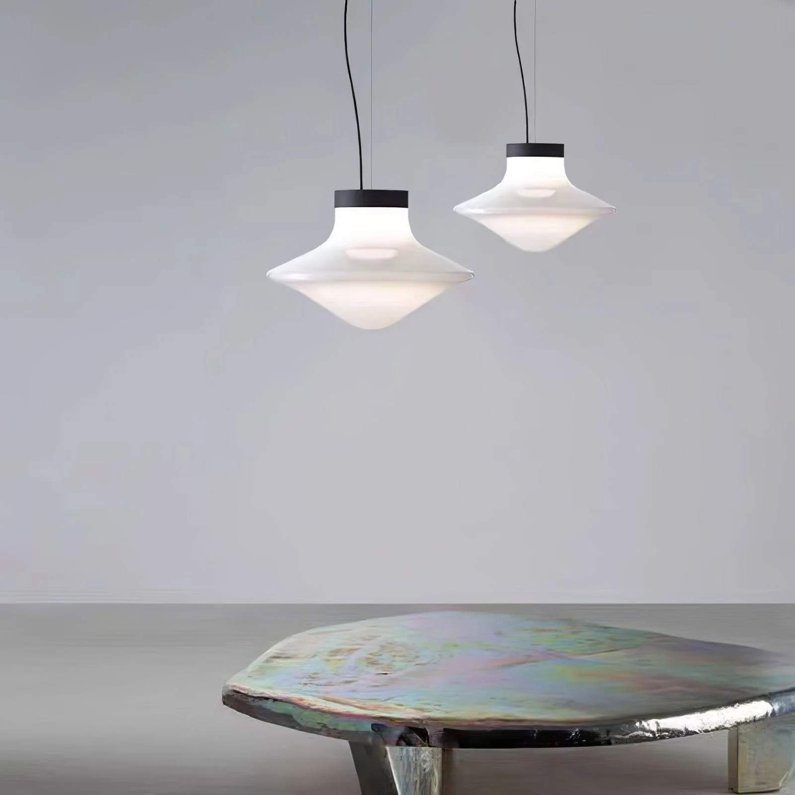 Esoleth Premium Nordic Art Glass Pendant Lamp - Image 2