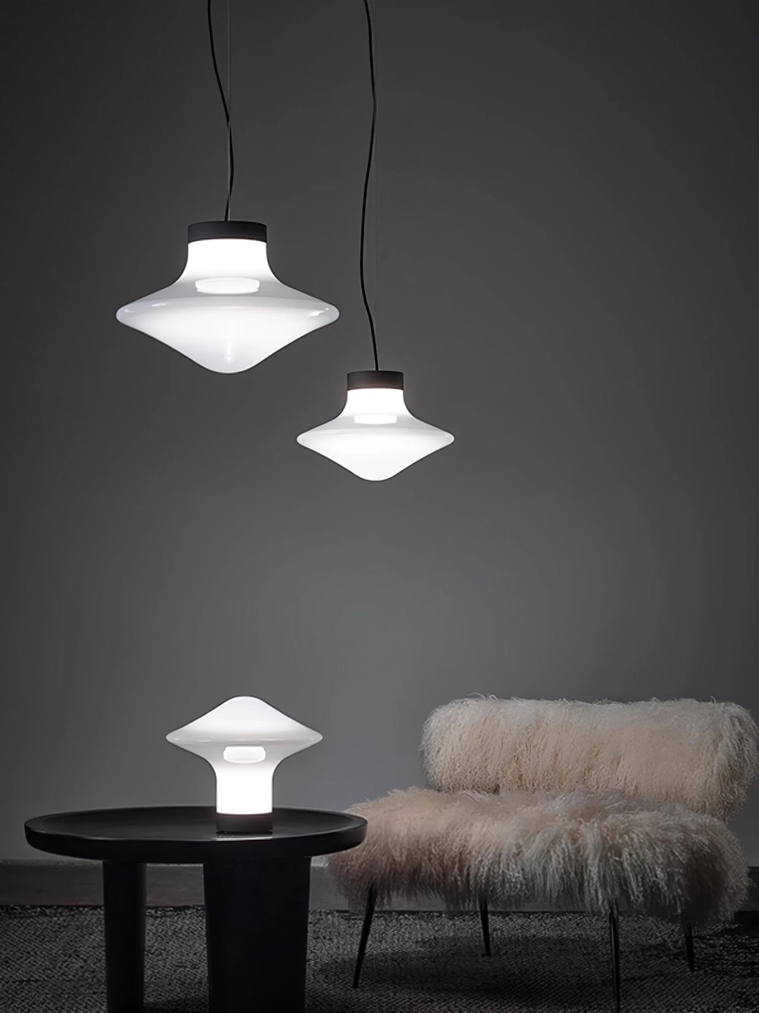 Esoleth Premium Nordic Art Glass Pendant Lamp - Image 23