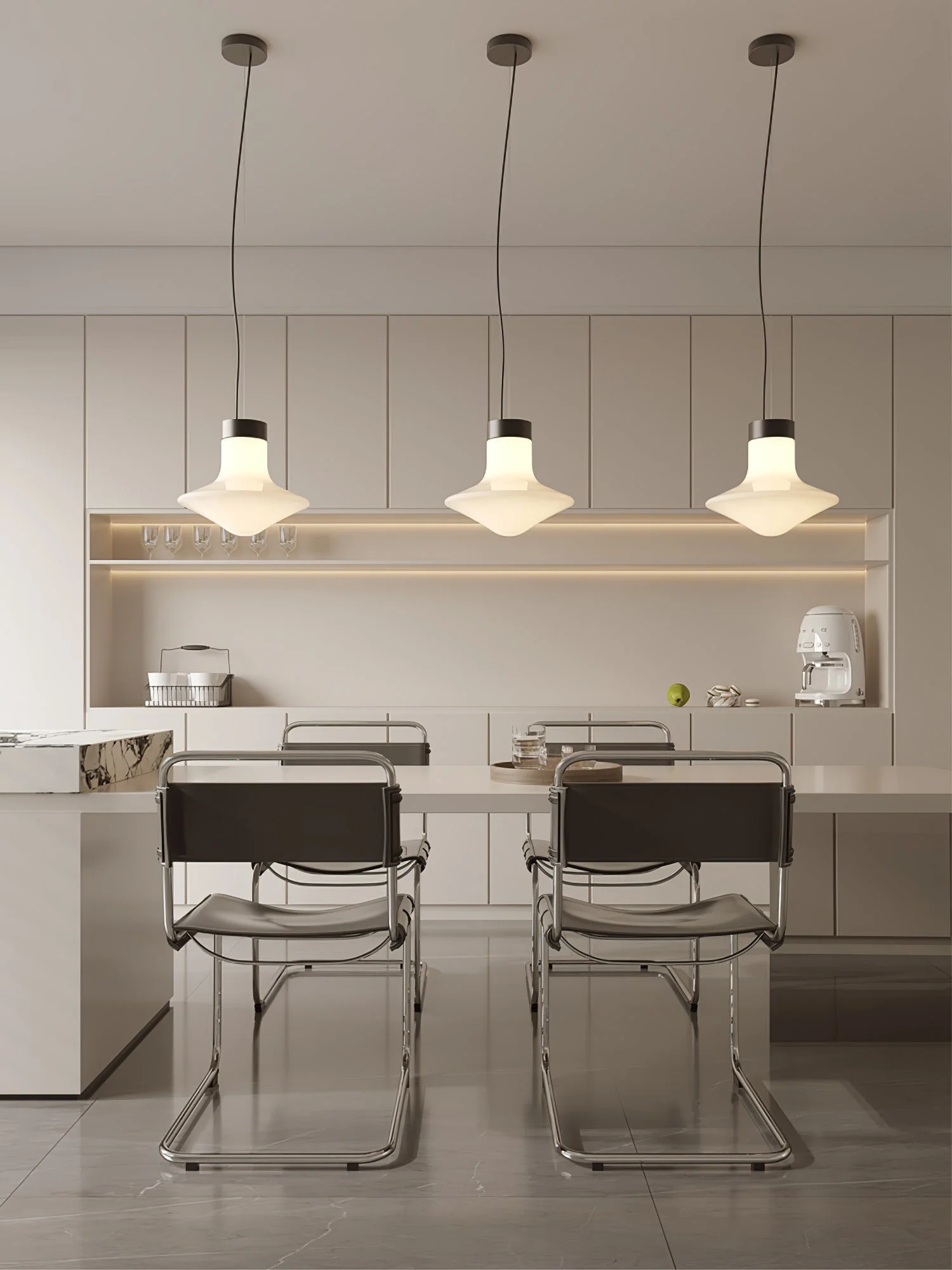 Esoleth Premium Nordic Art Glass Pendant Lamp - Image 34