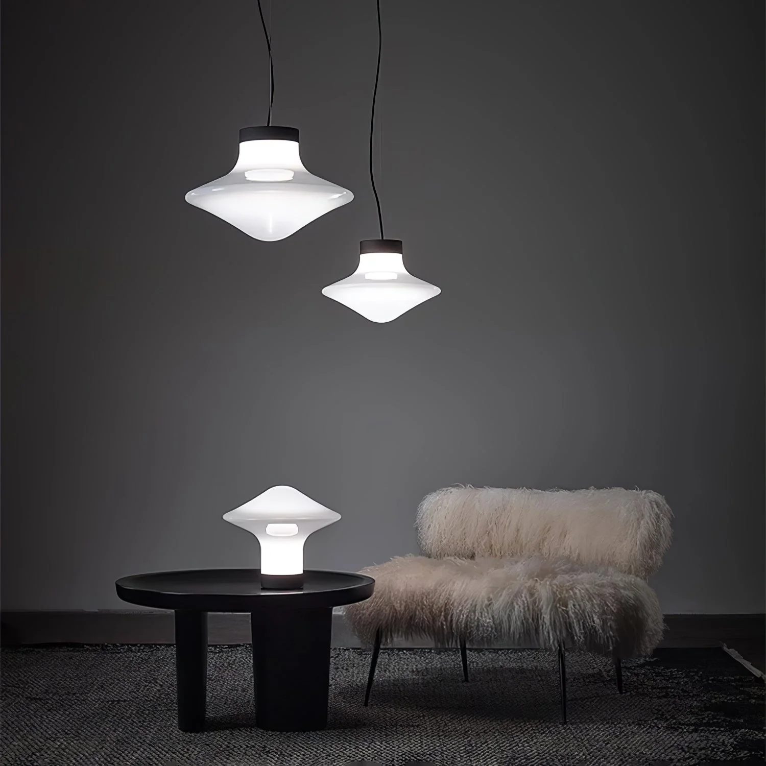 Esoleth Premium Nordic Art Glass Pendant Lamp - Image 7
