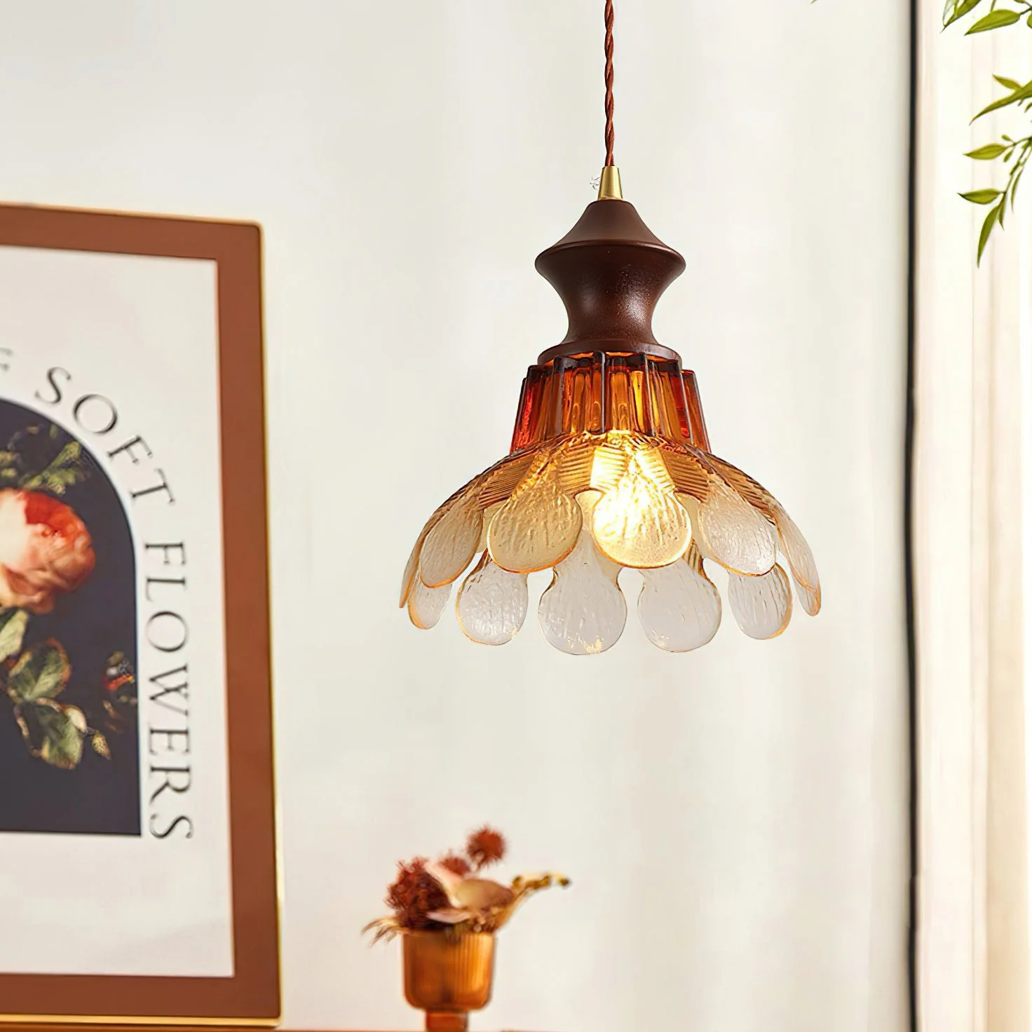 Essel Modern Glass Pendant Light - Image 2