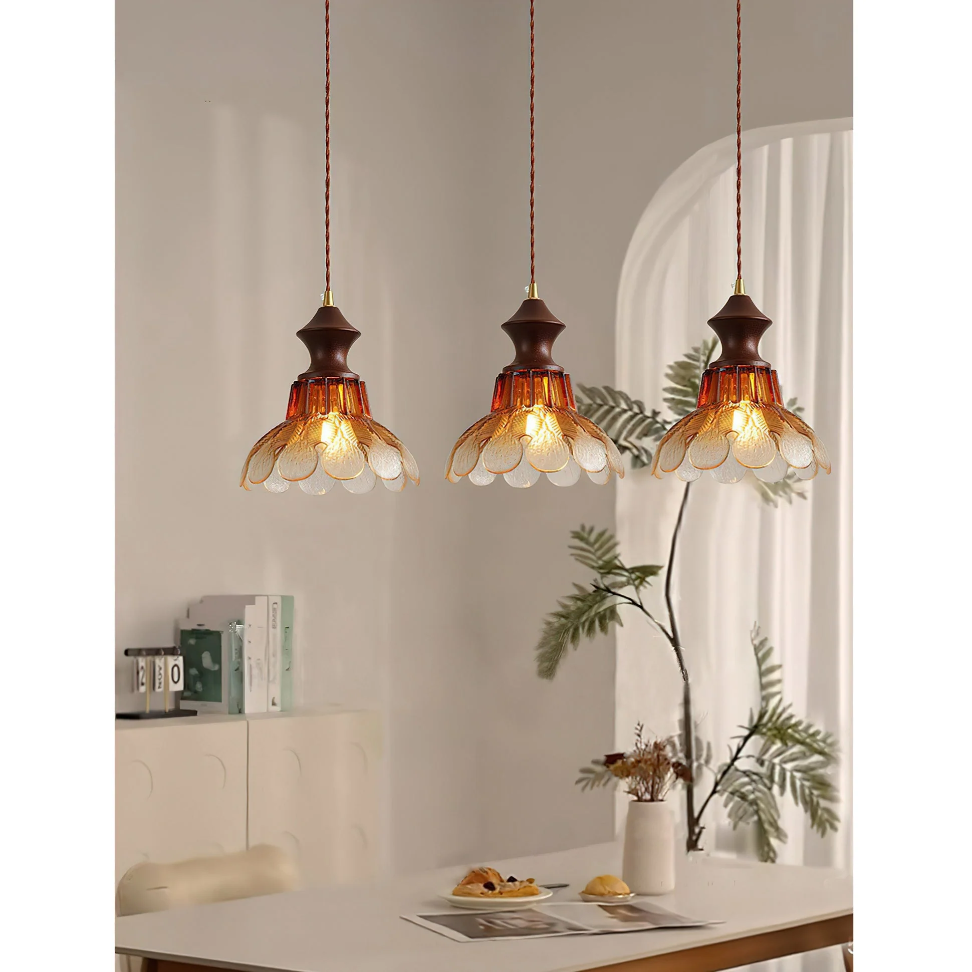 Essel Modern Glass Pendant Light - Image 6