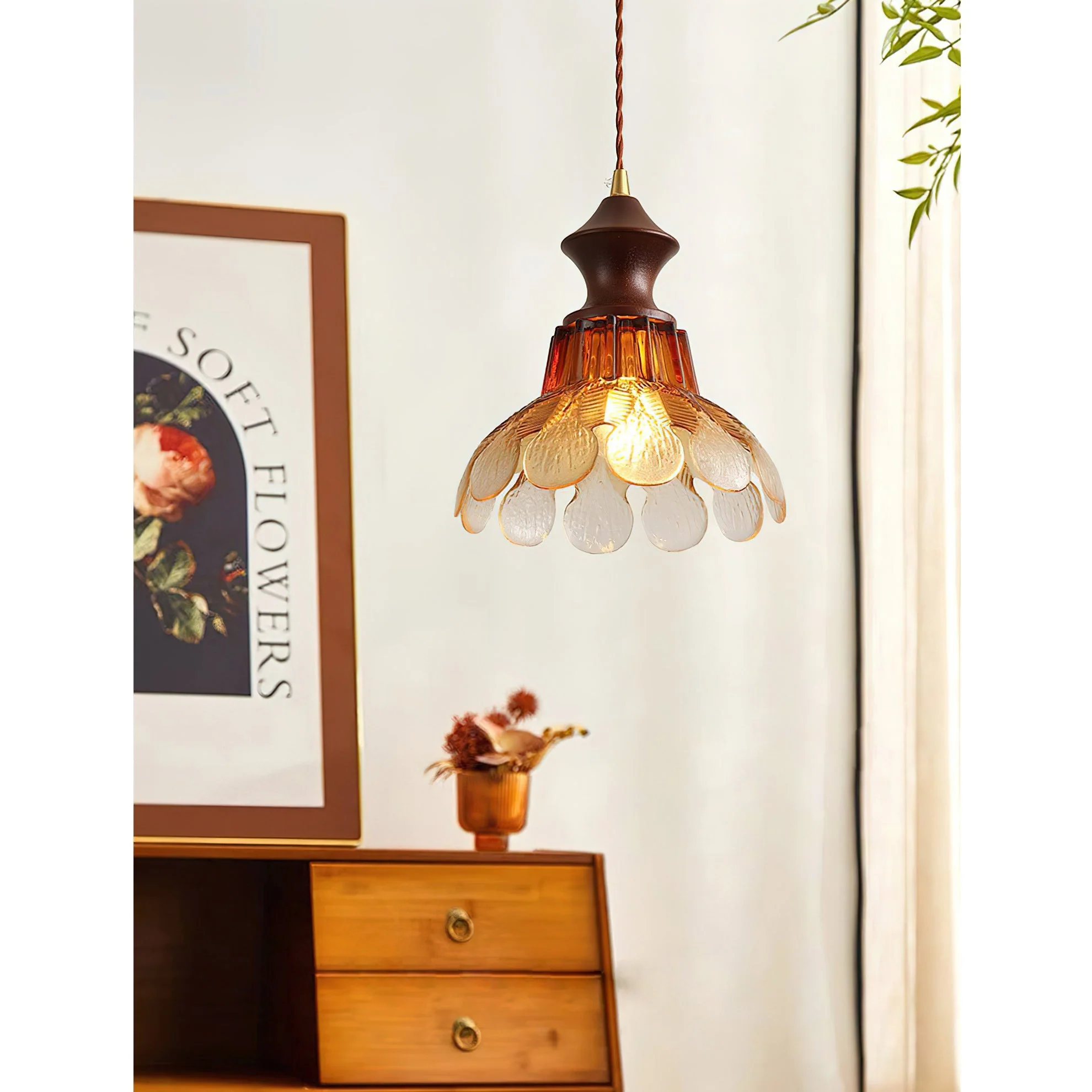 Essel Modern Glass Pendant Light - Image 7