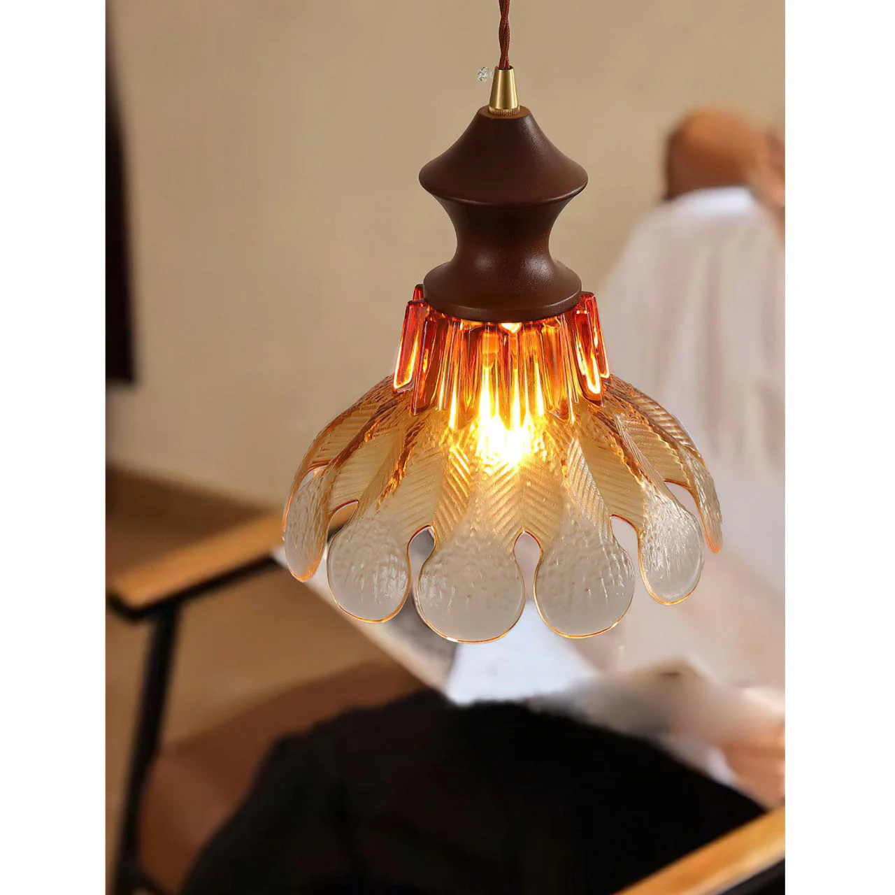 Essel Modern Glass Pendant Light - Image 8