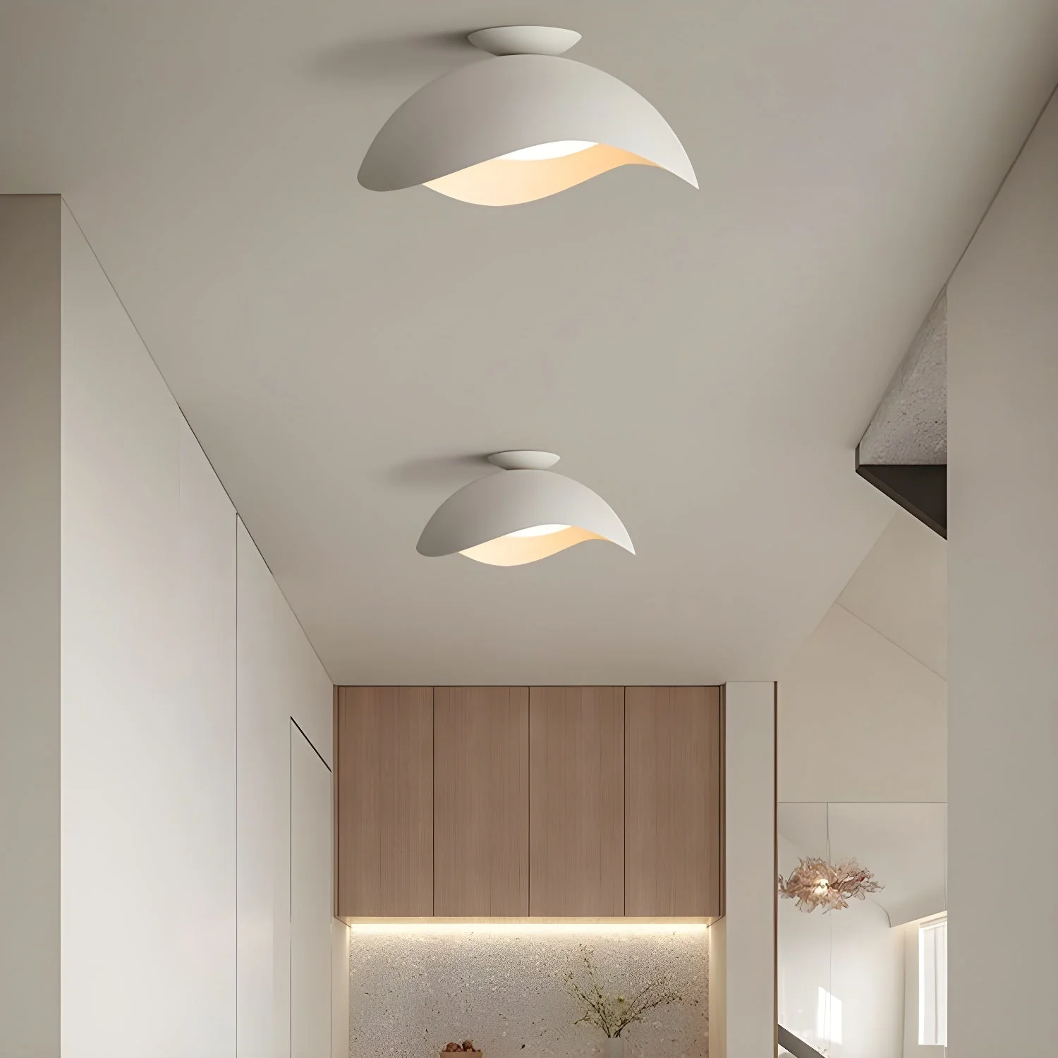 Etalir Nordic Art Wave Ceiling Light - Image 20