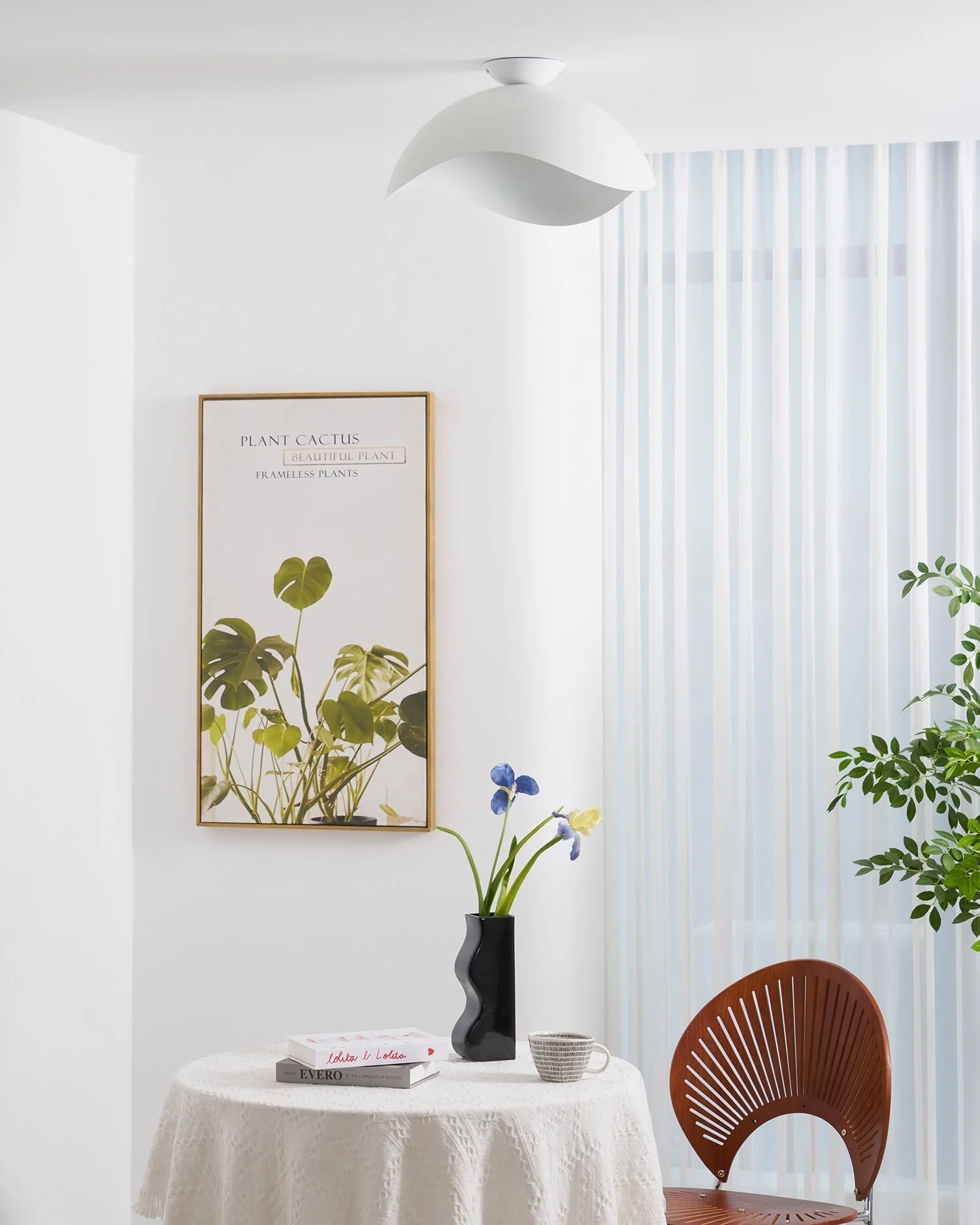 Etalir Nordic Art Wave Ceiling Light - Image 28