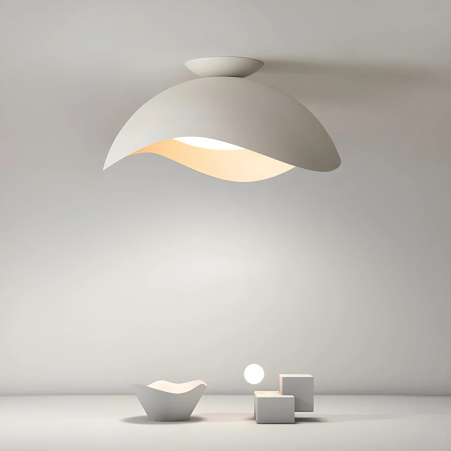Etalir Nordic Art Wave Ceiling Light - Image 3