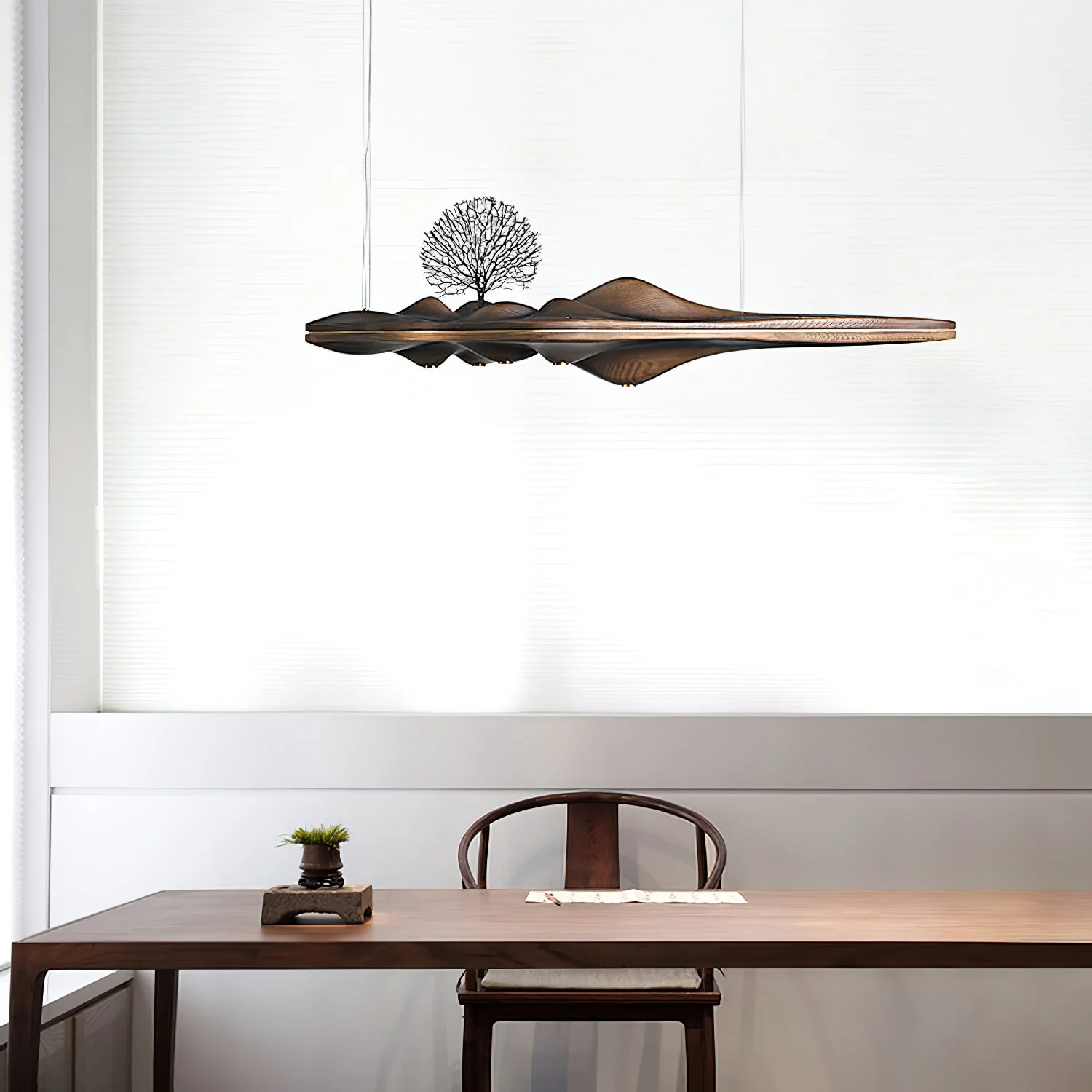 Etalyra Premium Elegance Wood Pendant Lamp - Image 28