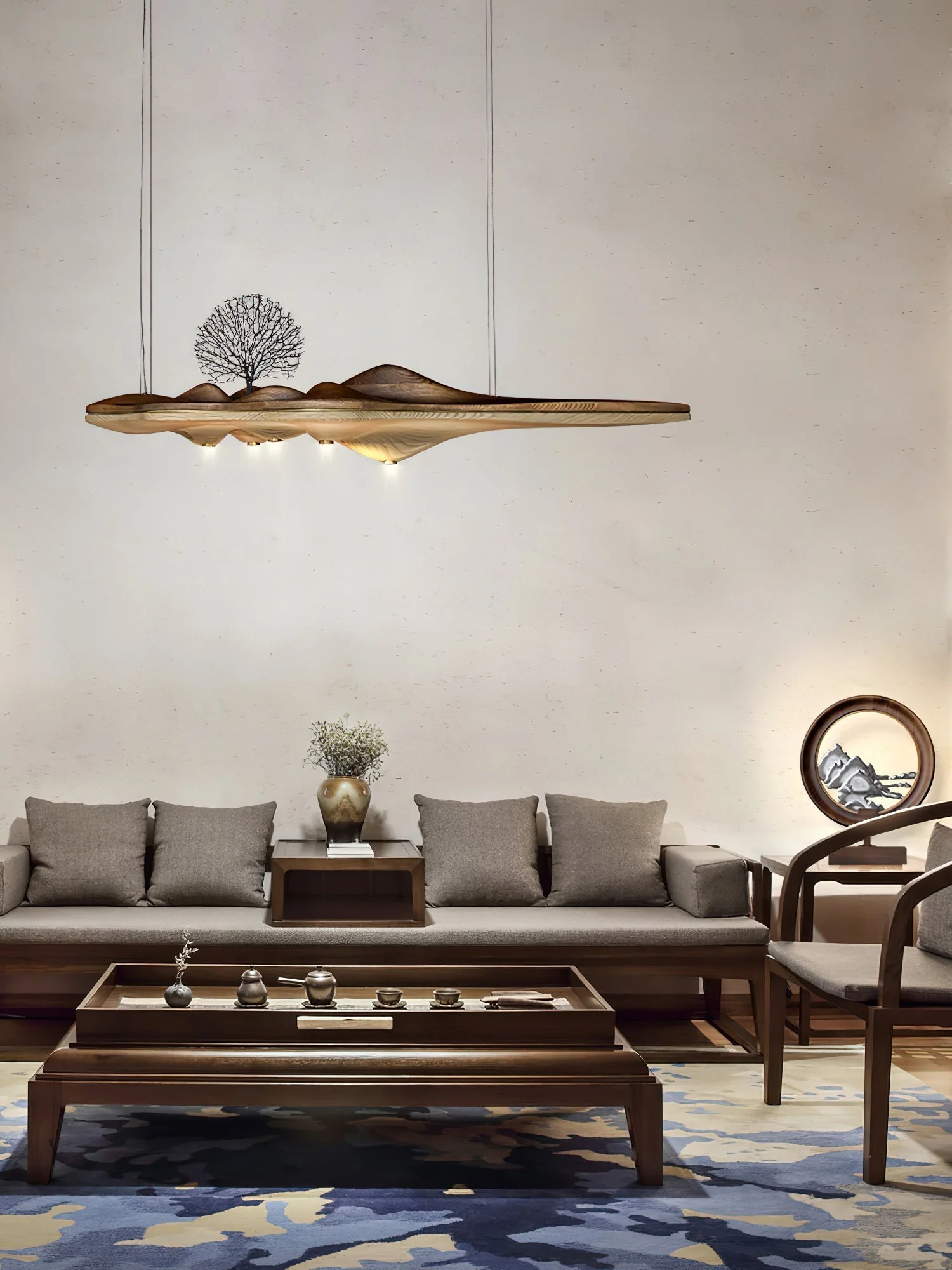 Etalyra Premium Elegance Wood Pendant Lamp - Image 31