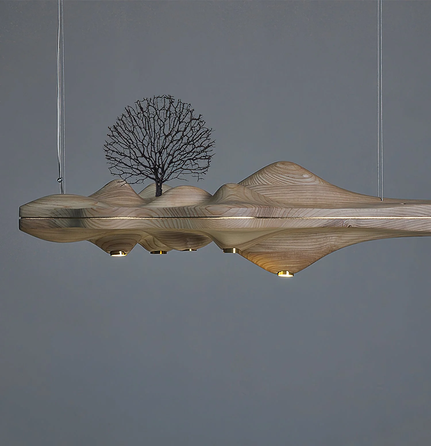 Etalyra Premium Elegance Wood Pendant Lamp - Image 40