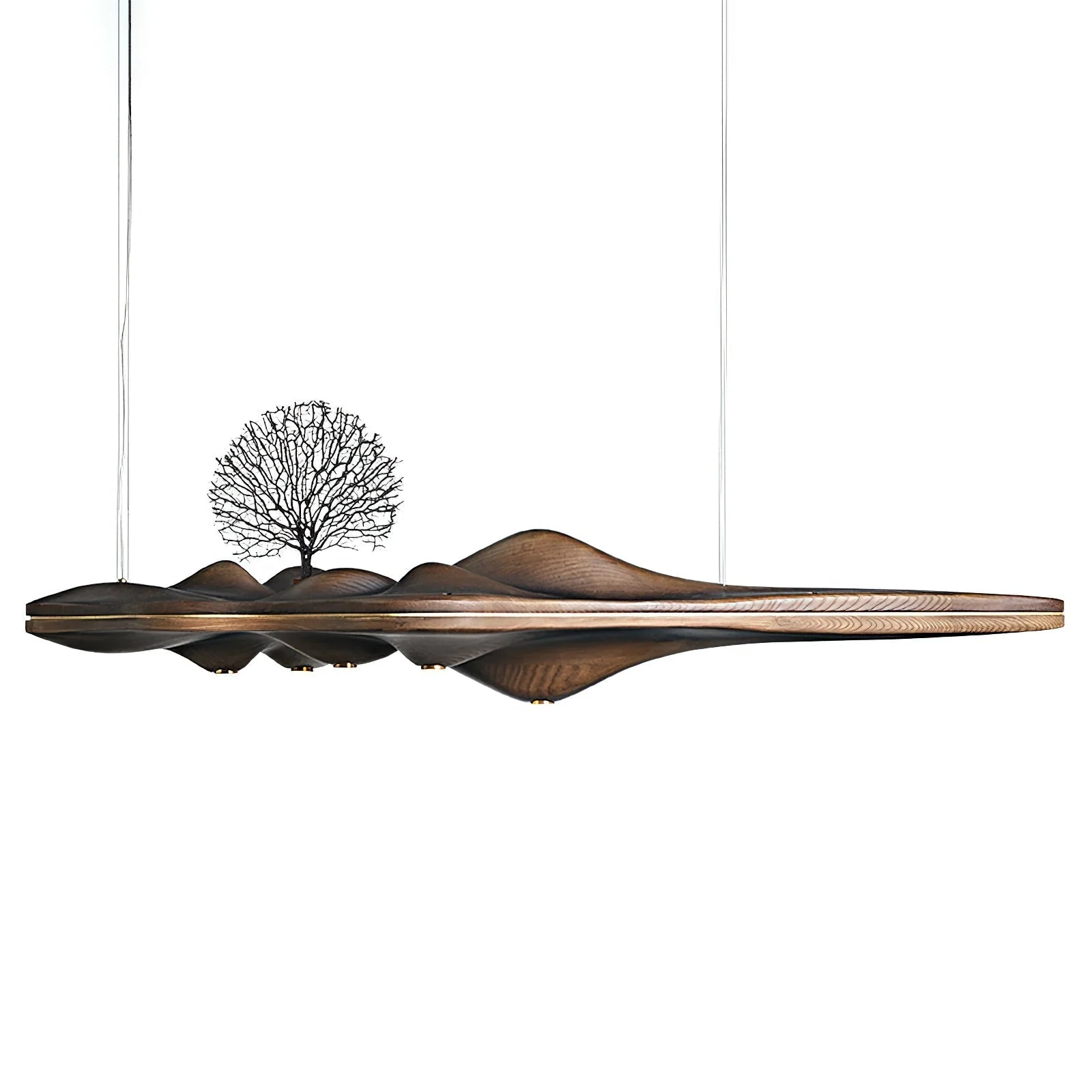 Etalyra Premium Elegance Wood Pendant Lamp - Image 6