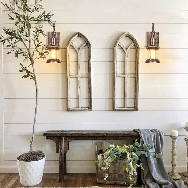 Etra Industrial Style Indoor Retro Wall Lamp - Image 8