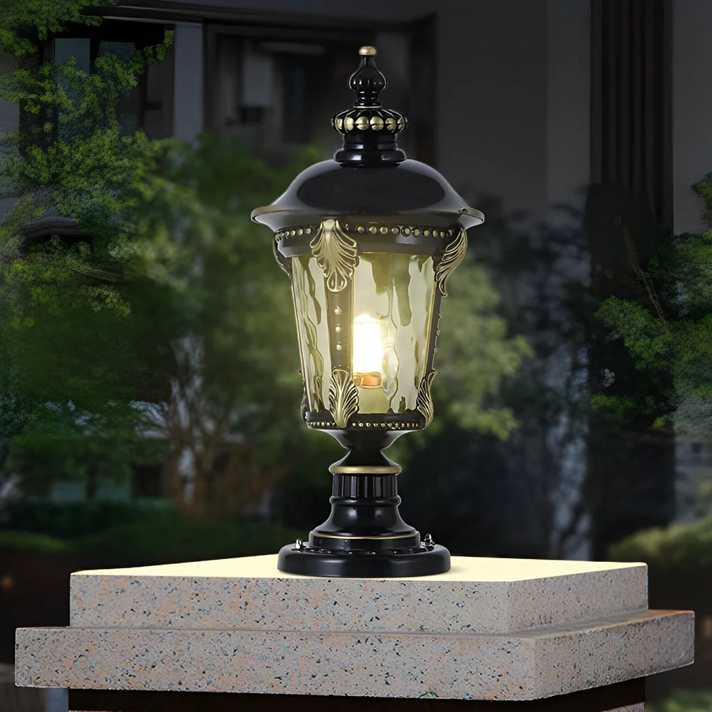 Eugenia Dual Purpose Retro Outdoor Post Lights - Image 4