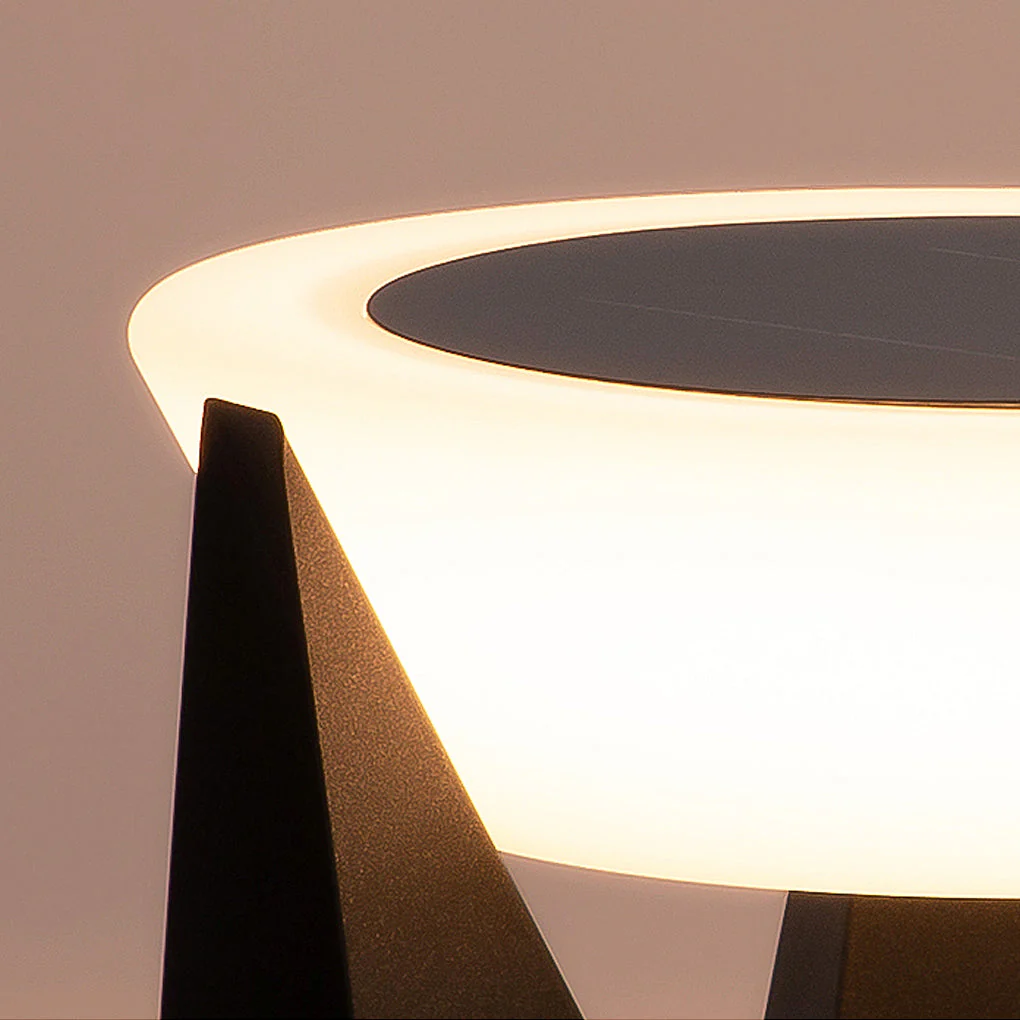 Eunice LED Modern Steel Outdoor Post Pillar Light - Image 12