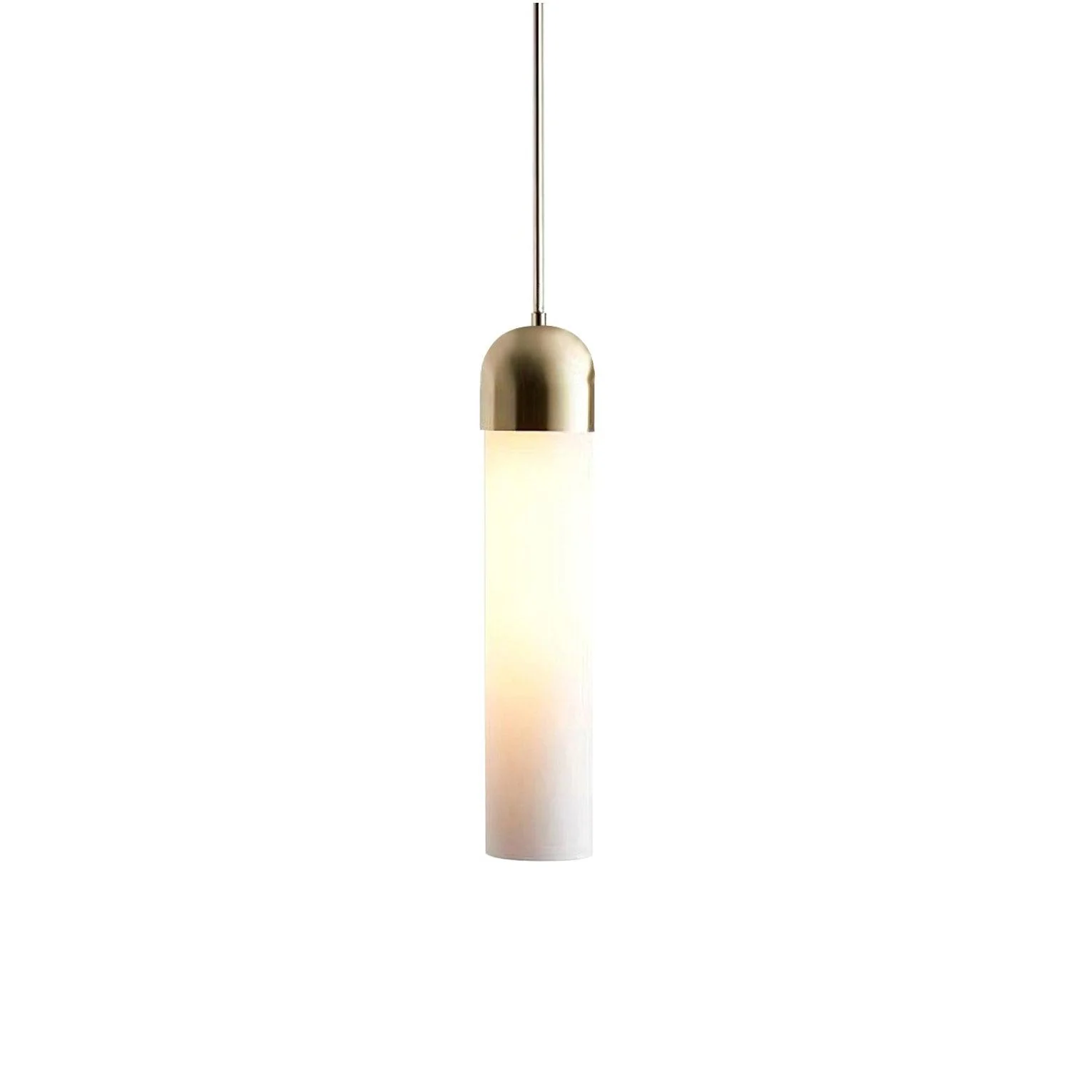 Eurcara Cylindrical Shape Glass Pendant Light - Image 2