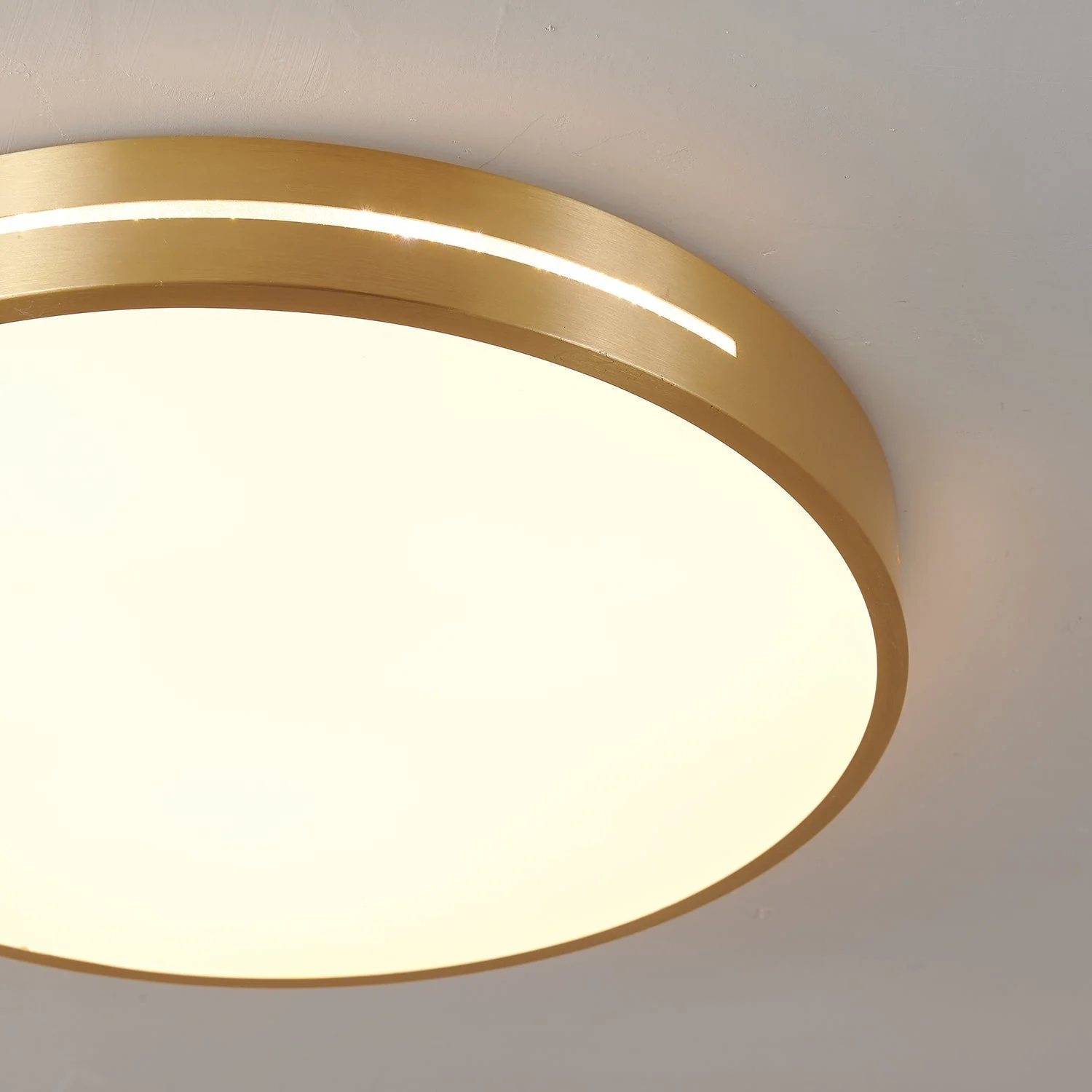 Eurcarara Modern Minimalist Brass Ceiling Light - Image 15