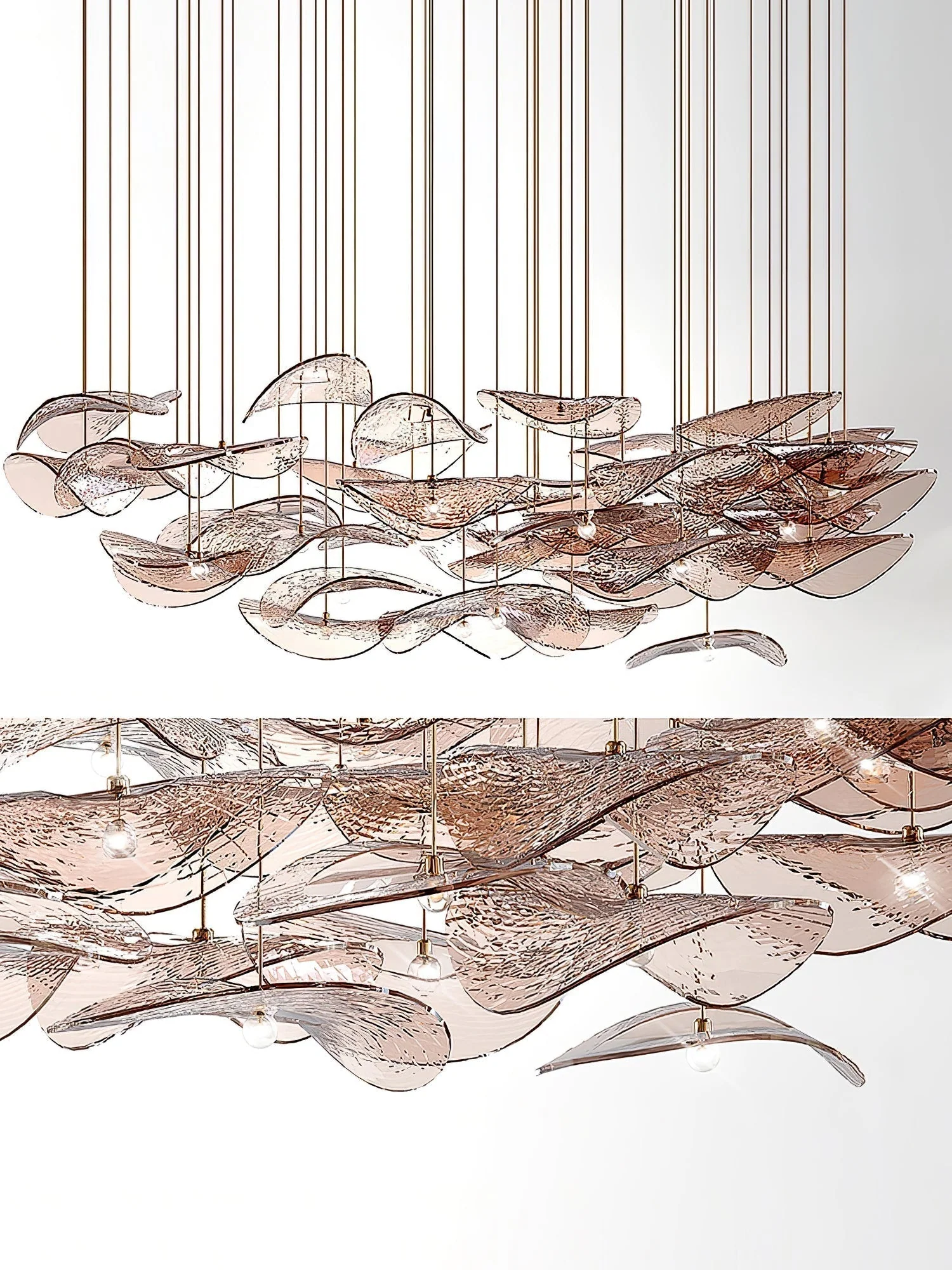 Eurrinia Butterfly Gold Pendant Light - Image 21